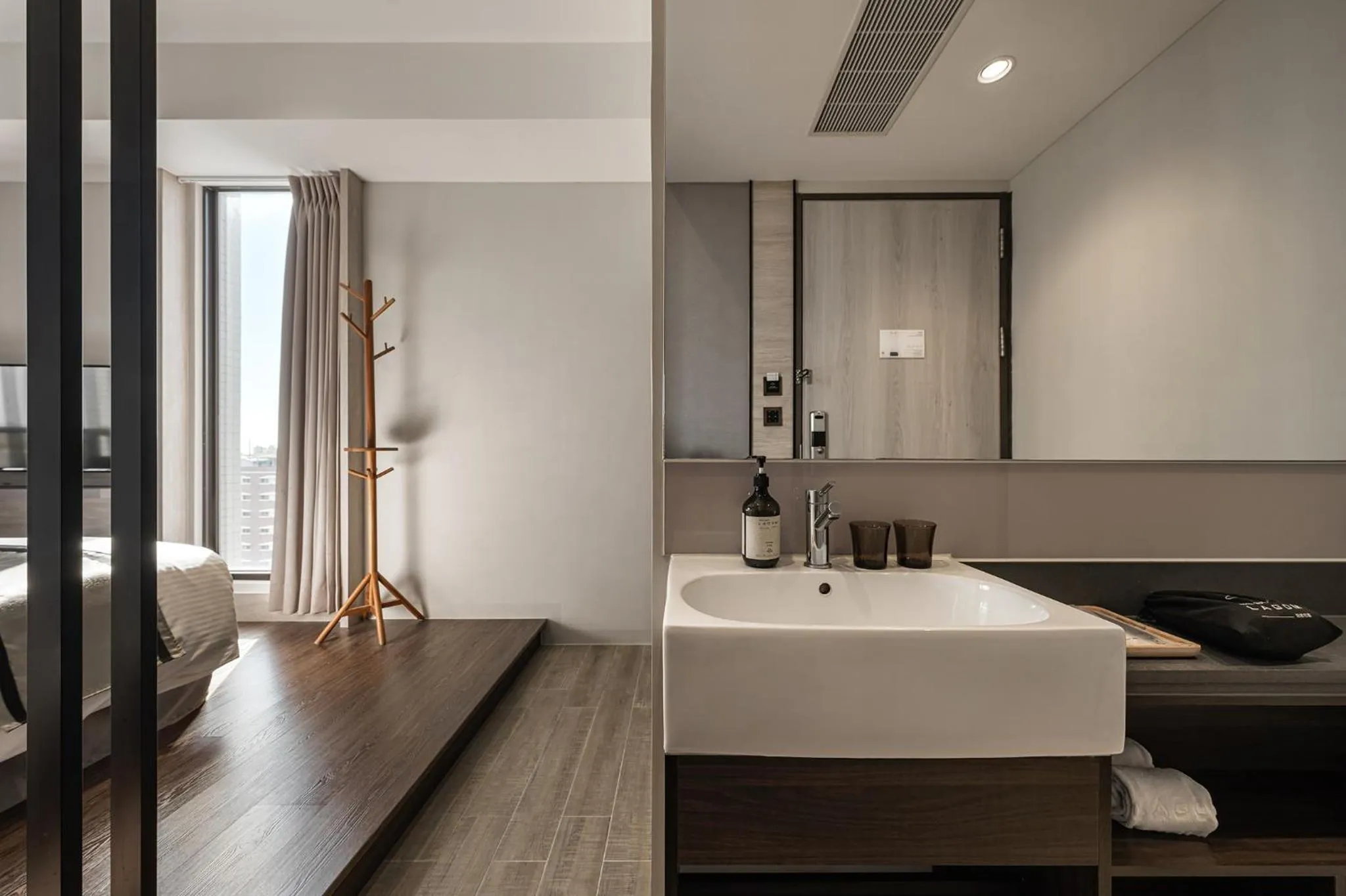 Photo of the whole room, Bed in Hotel YAM LAGOM