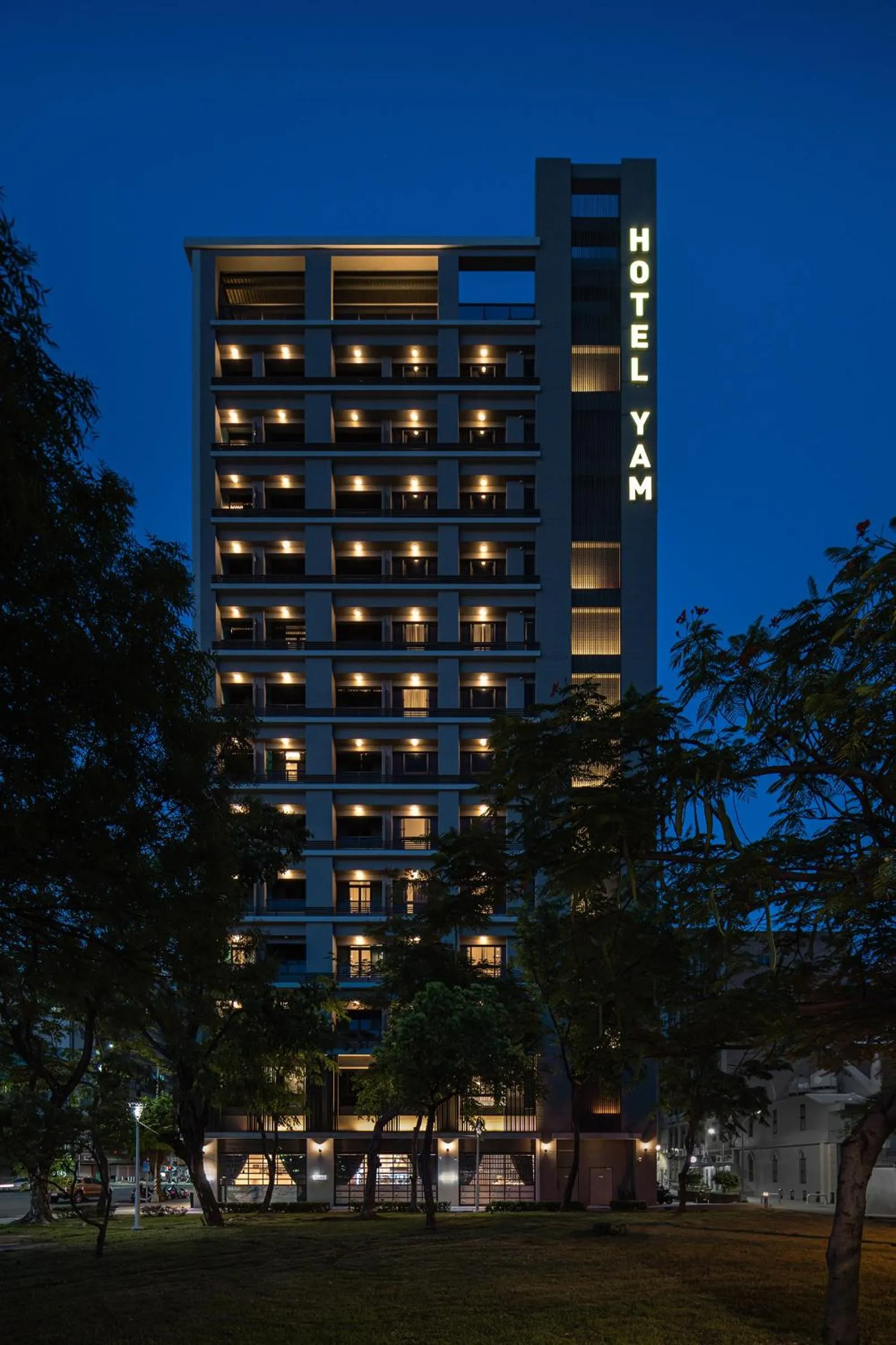 Property building in Hotel YAM LAGOM