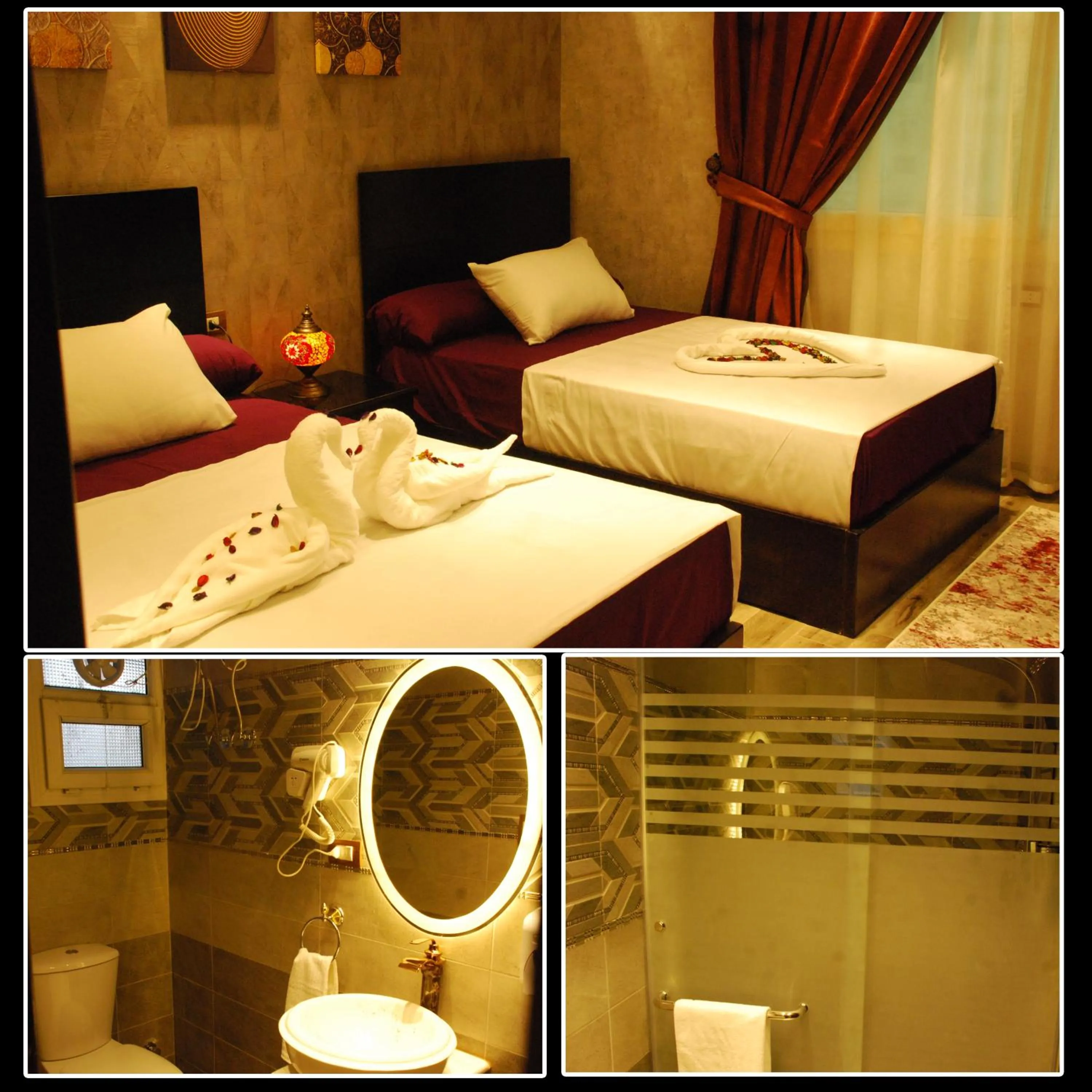 Bedroom, Bed in Pyramids Planet Hotel