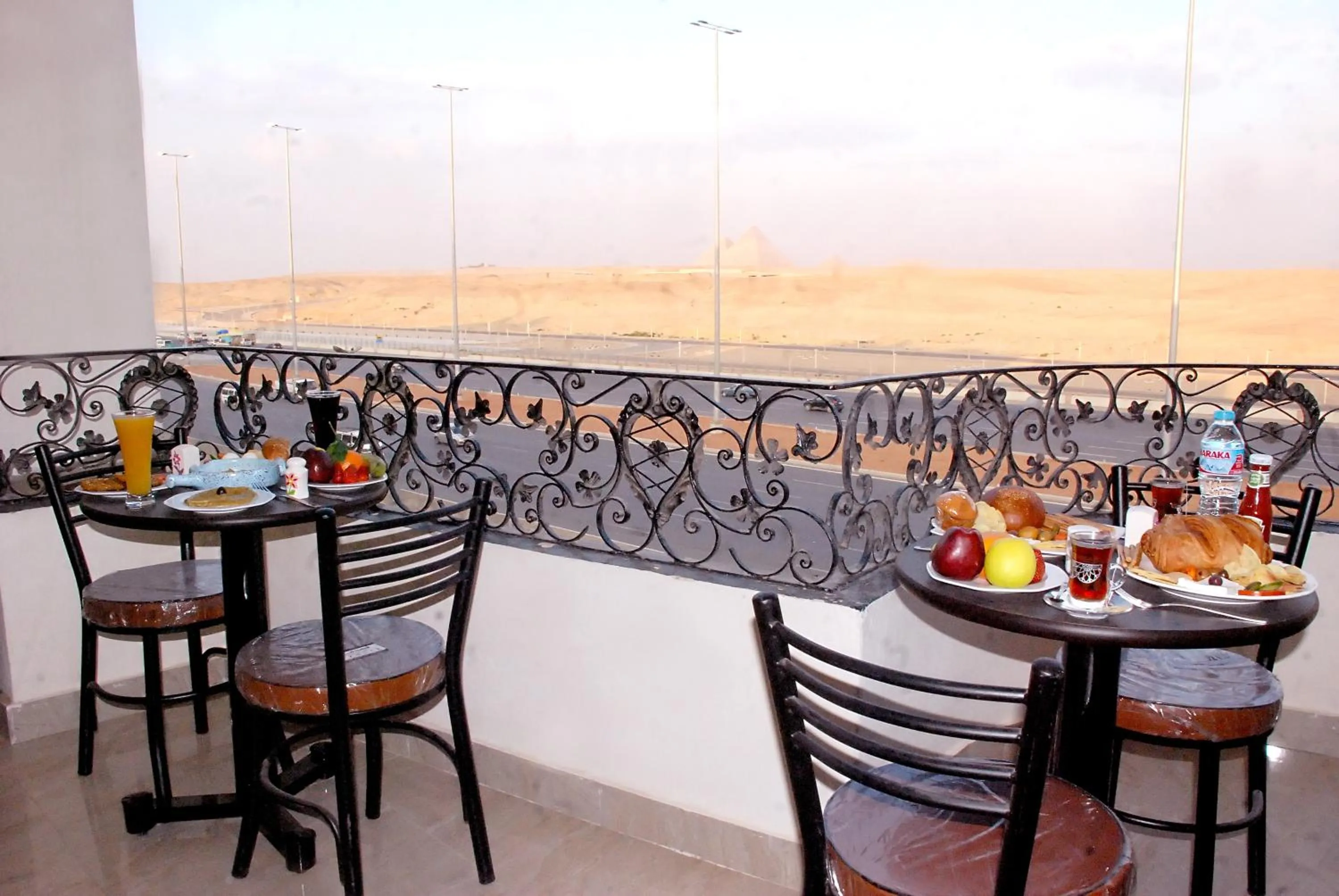 Balcony/Terrace in Pyramids Planet Hotel