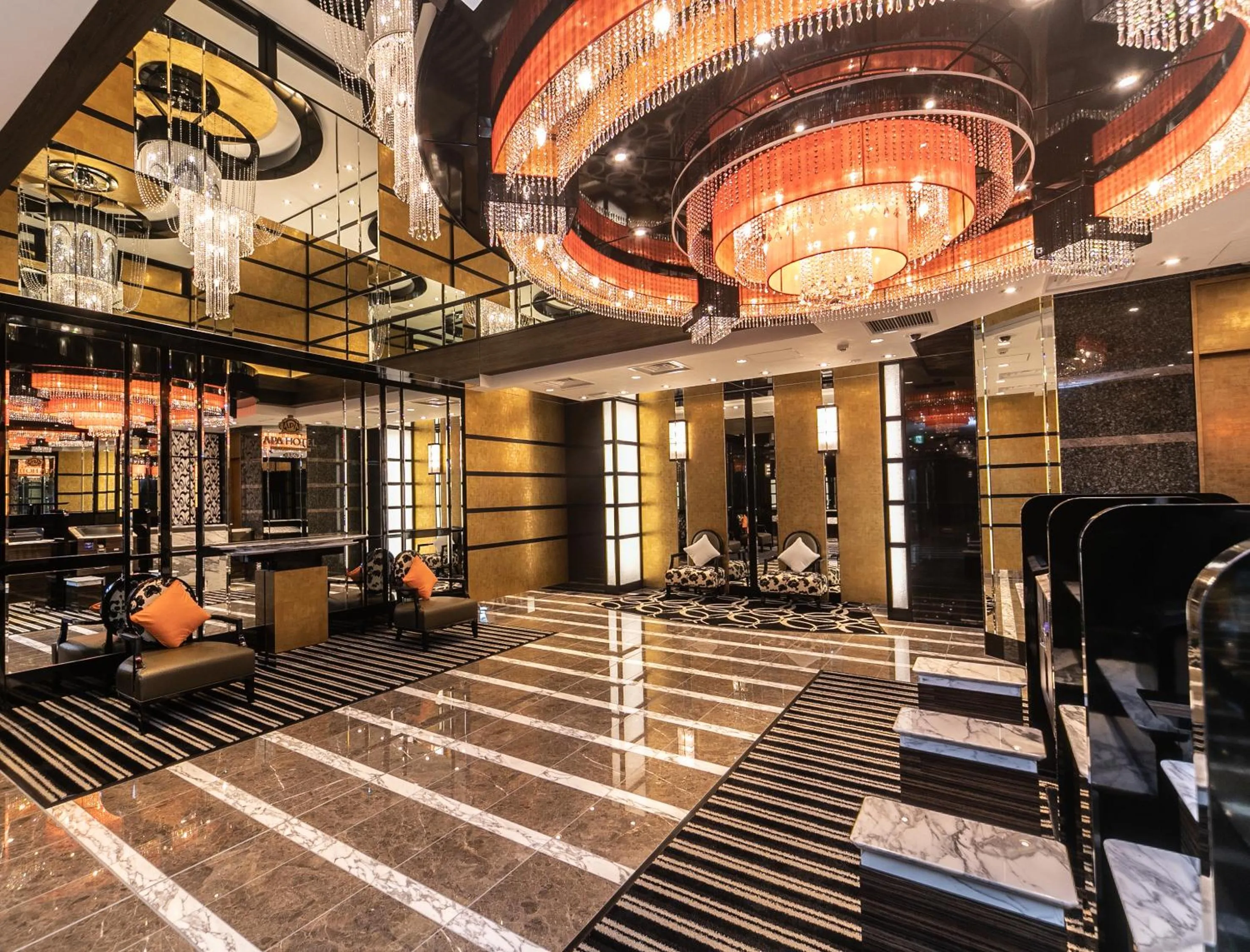 Lobby or reception in APA Hotel Osaka Temmabashi Ekimae