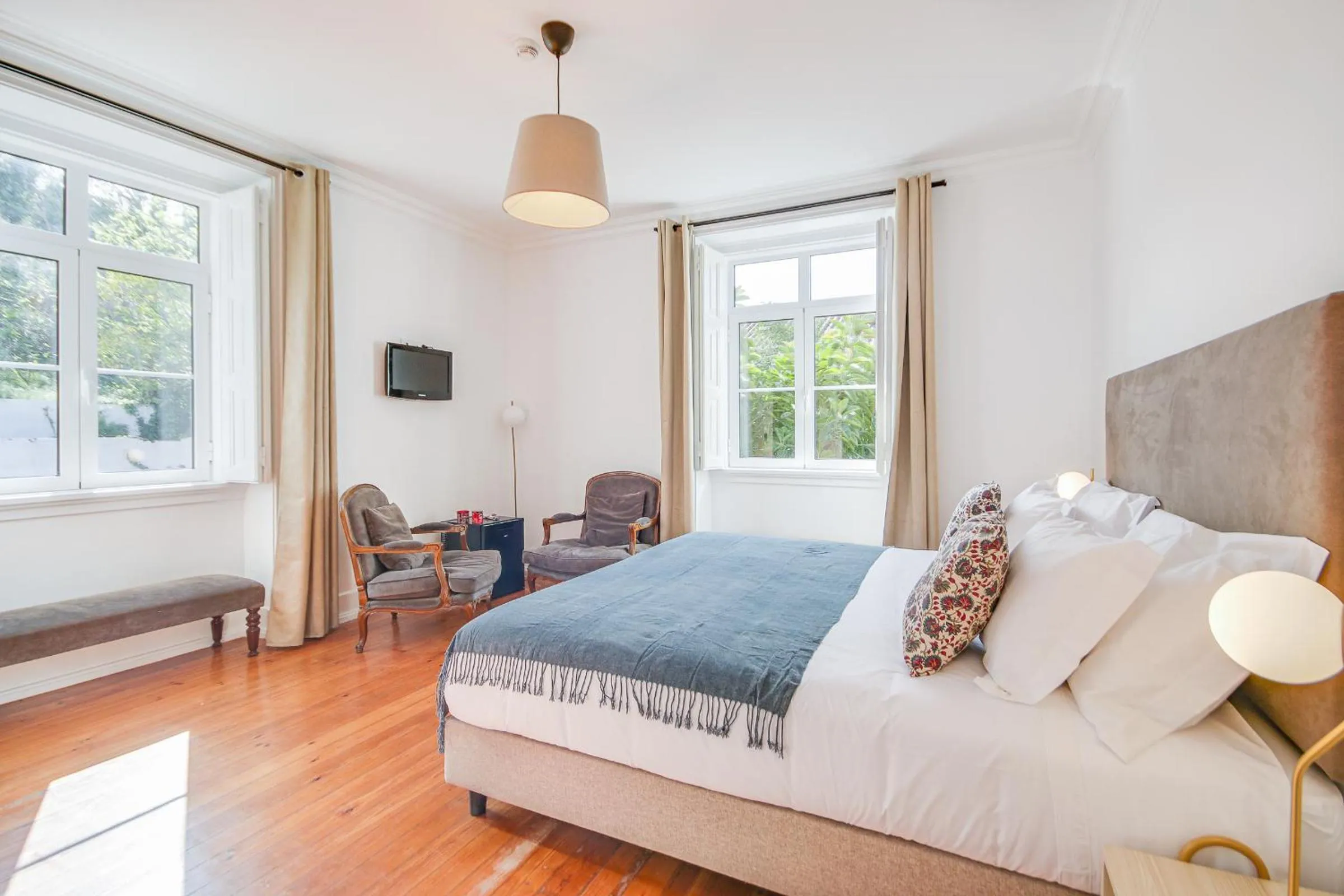 Bedroom, Bed in Alvalade Palace