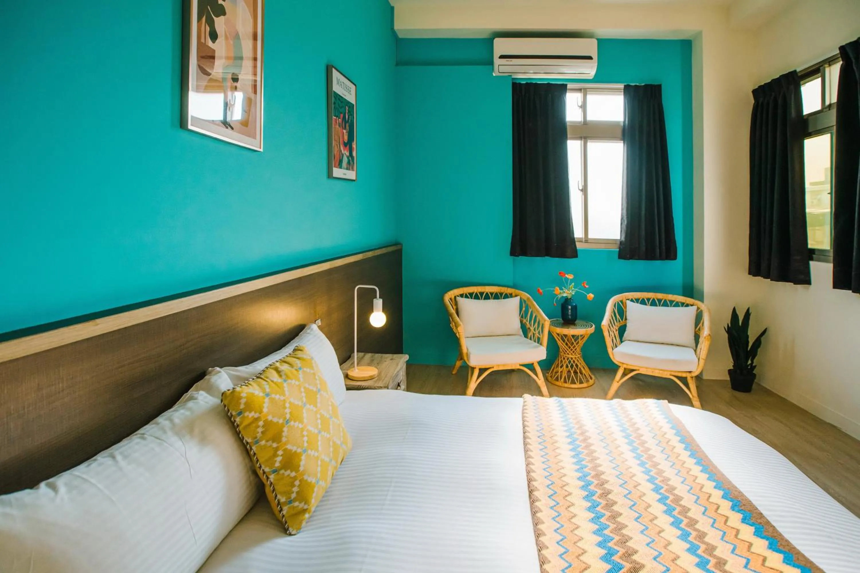 Photo of the whole room, Bed in Fun Trip - Fu May Sea View Holiday house l 無敵海景交誼廳 l 附汽機車租賃 l