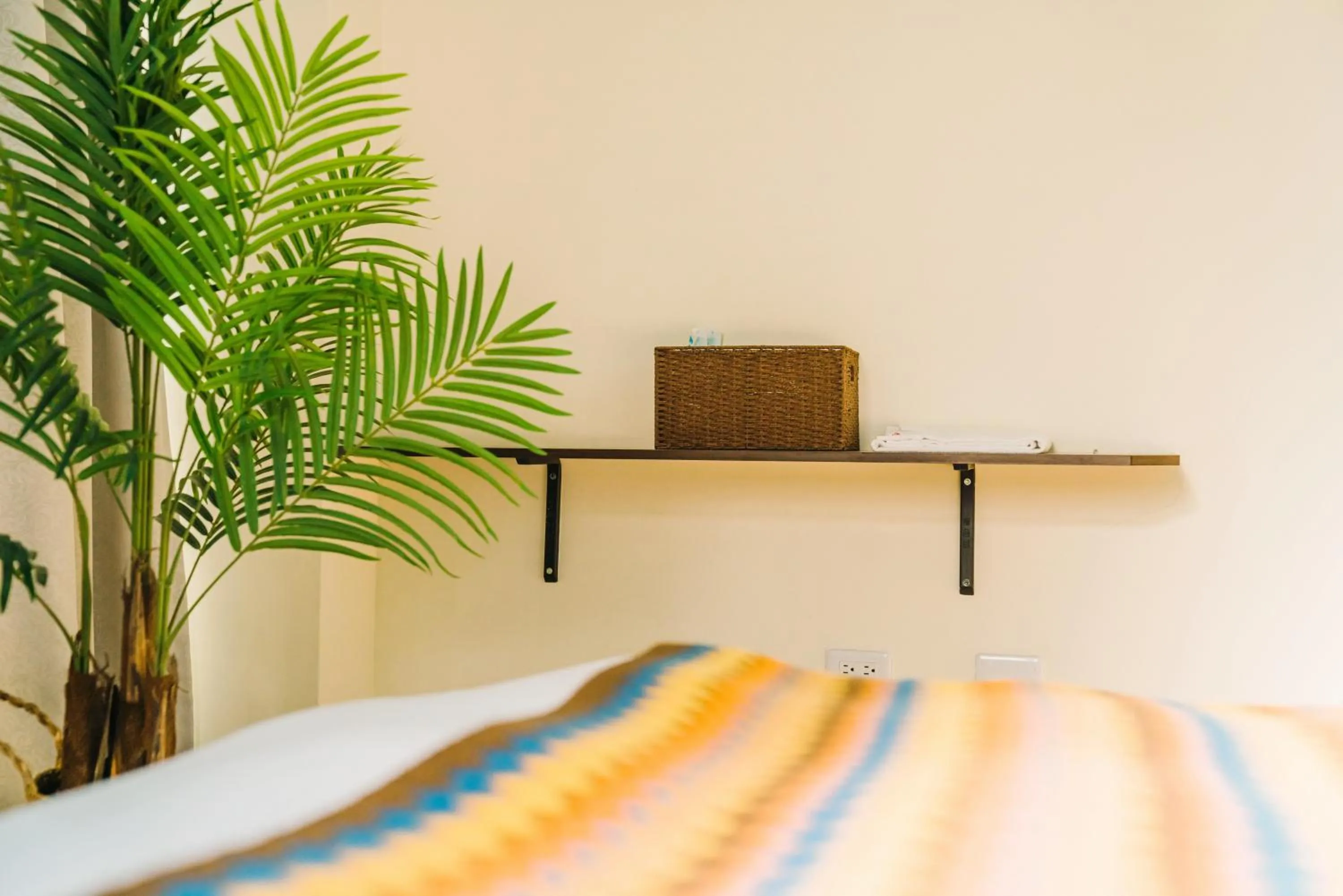 Bed in Fun Trip - Fu May Sea View Holiday house l 無敵海景交誼廳 l 附汽機車租賃 l