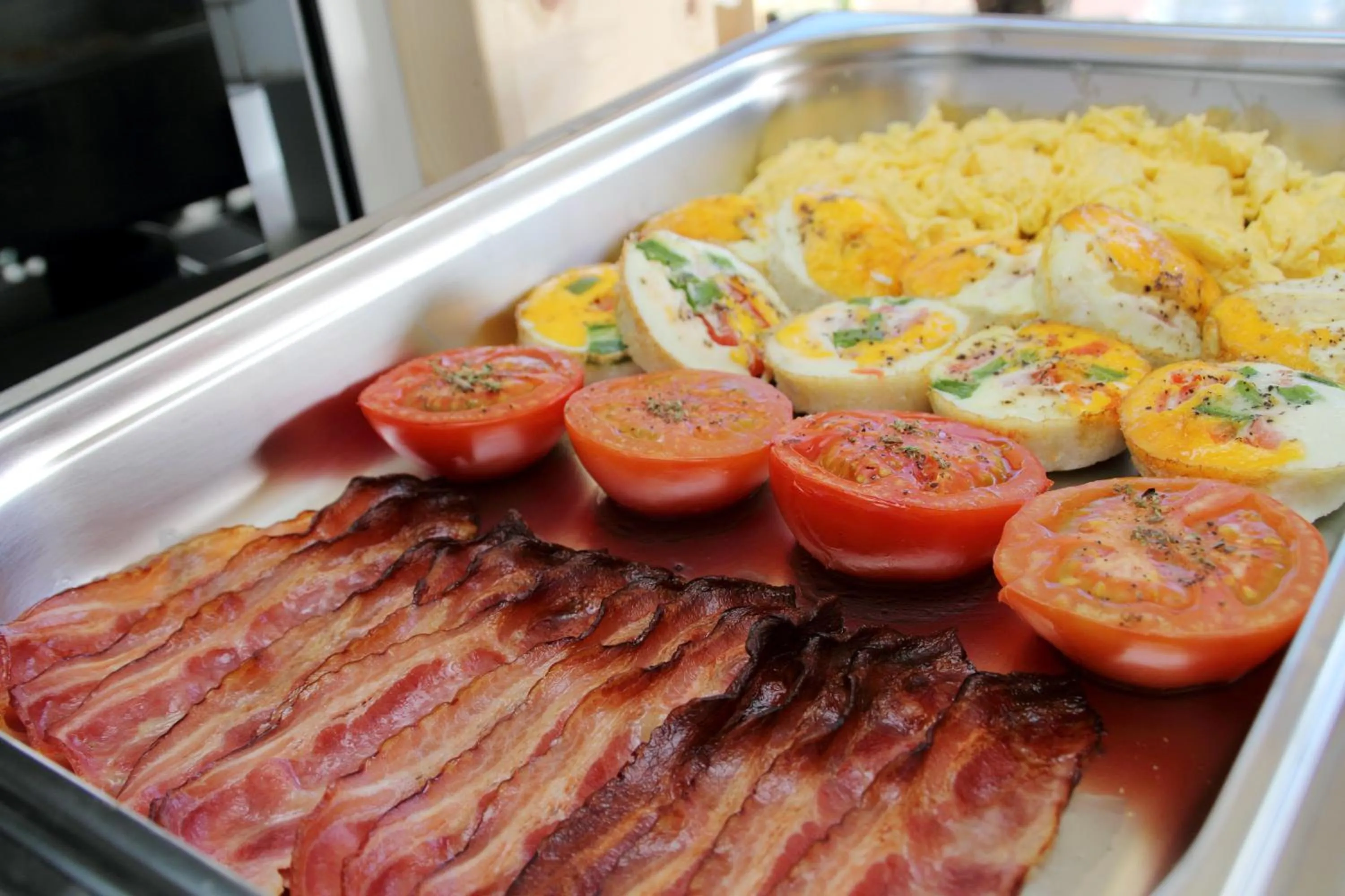 Buffet breakfast in Esperides Beach Hotel Apartments