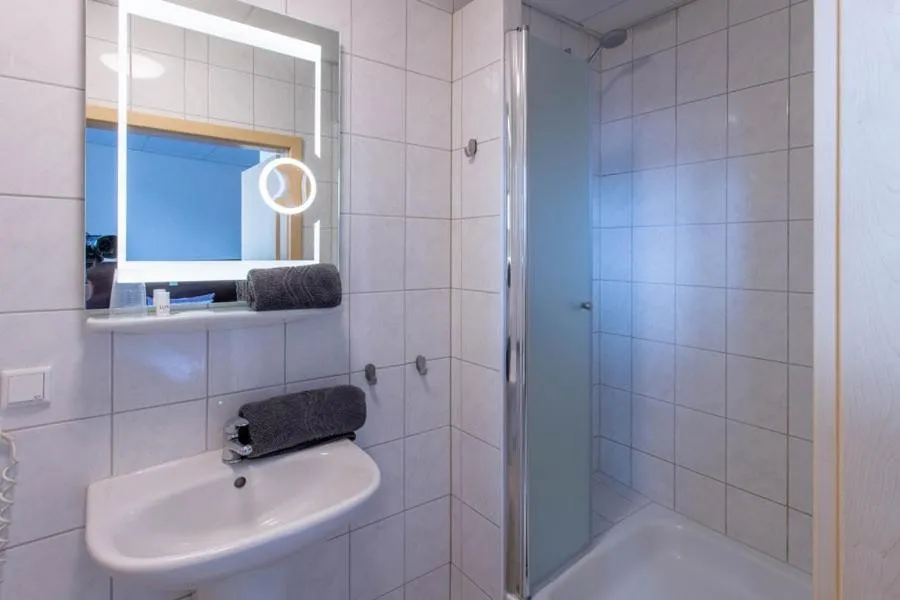 Bathroom in Hotel Restaurant Fritz