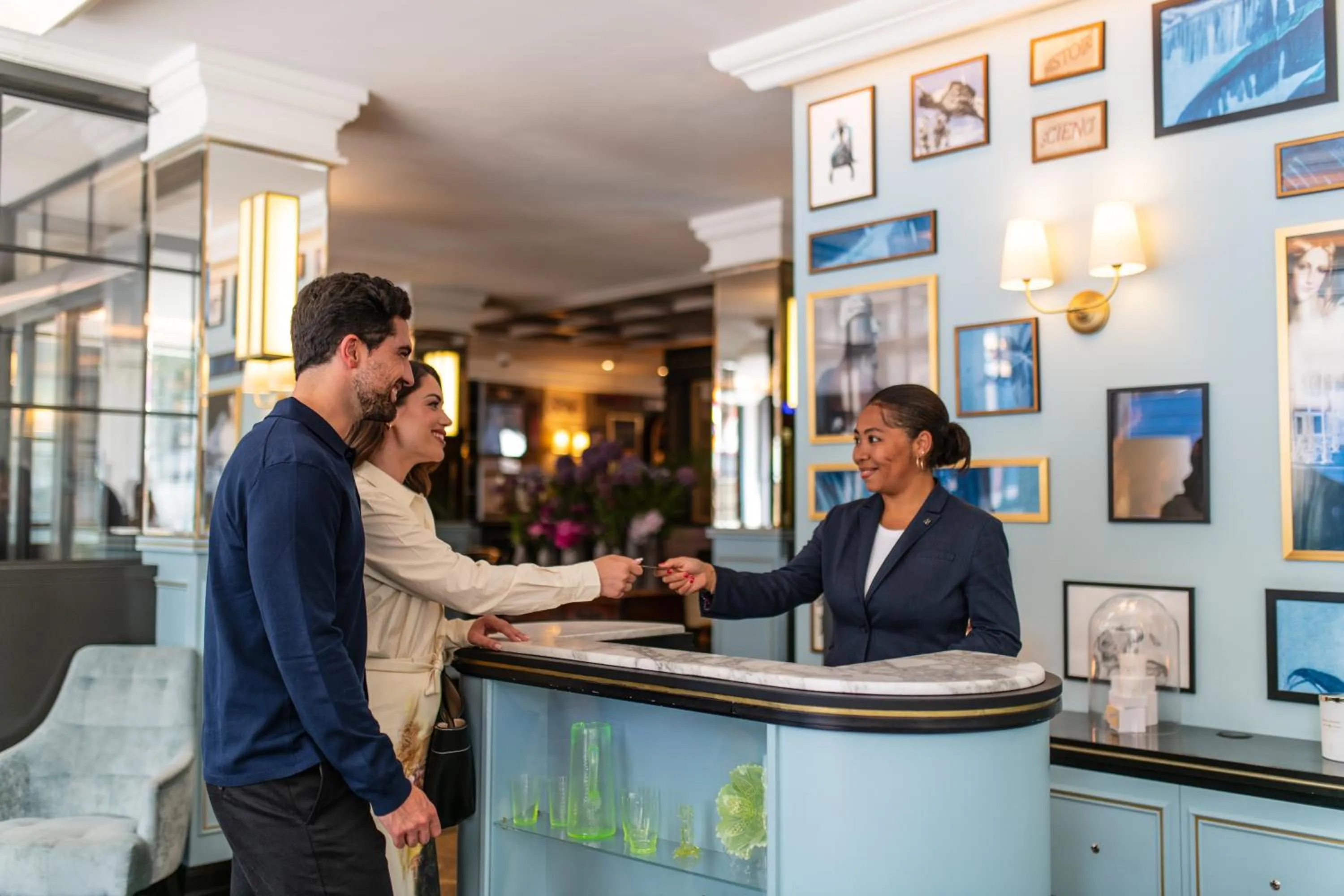 Lobby or reception in Hotel Rotary Geneva - MGallery