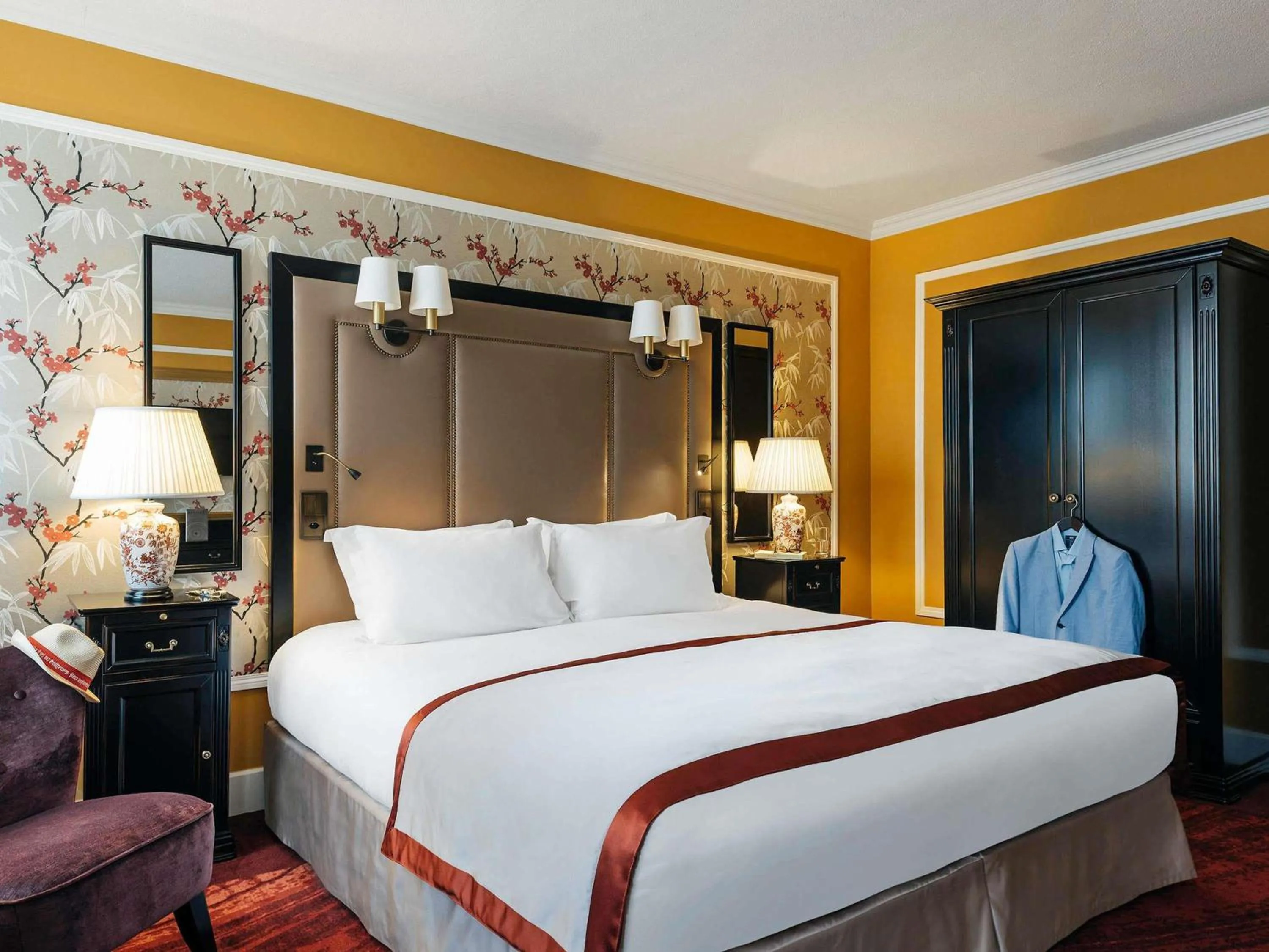 Bedroom, Bed in Hotel Rotary Geneva - MGallery