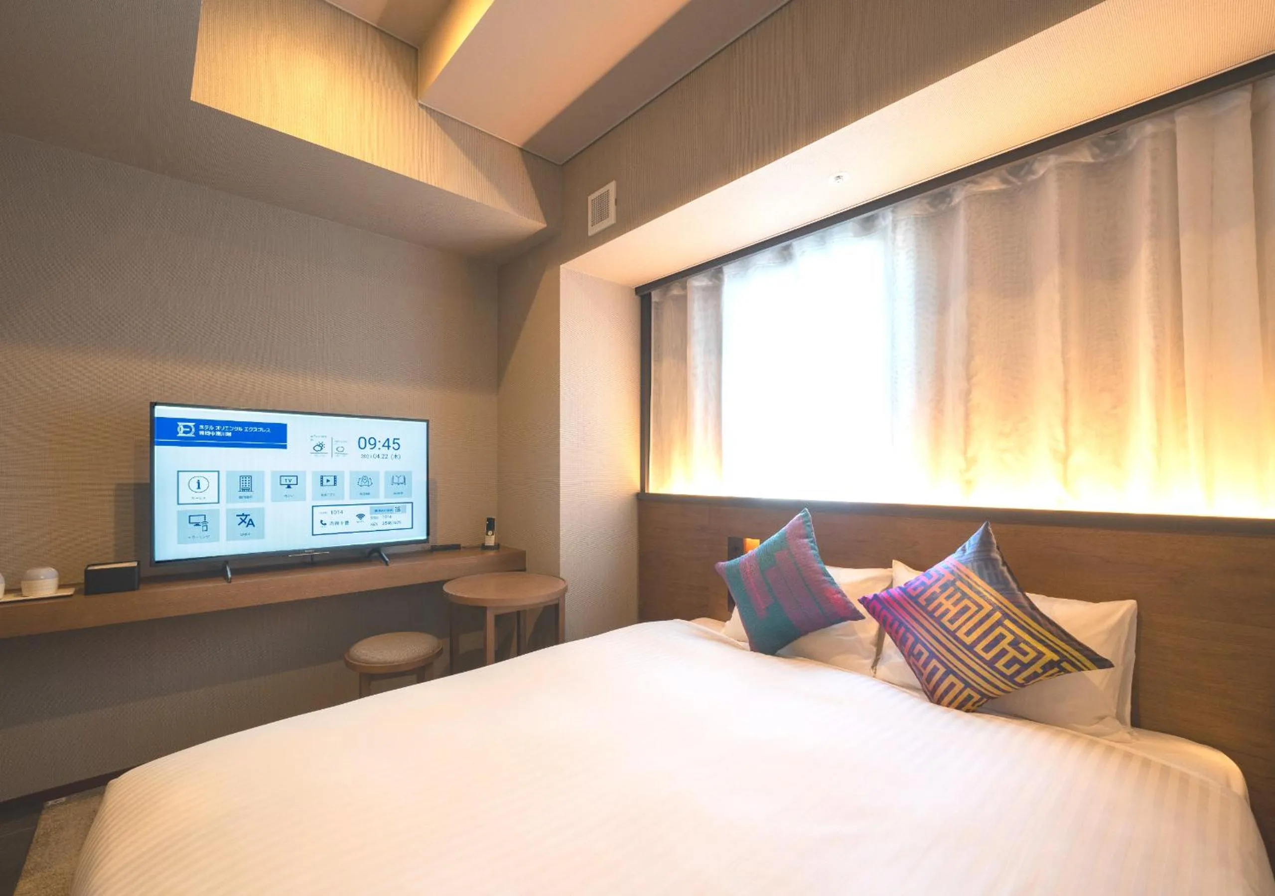 Bed in Hotel Oriental Express Fukuoka Nakasu Kawabata