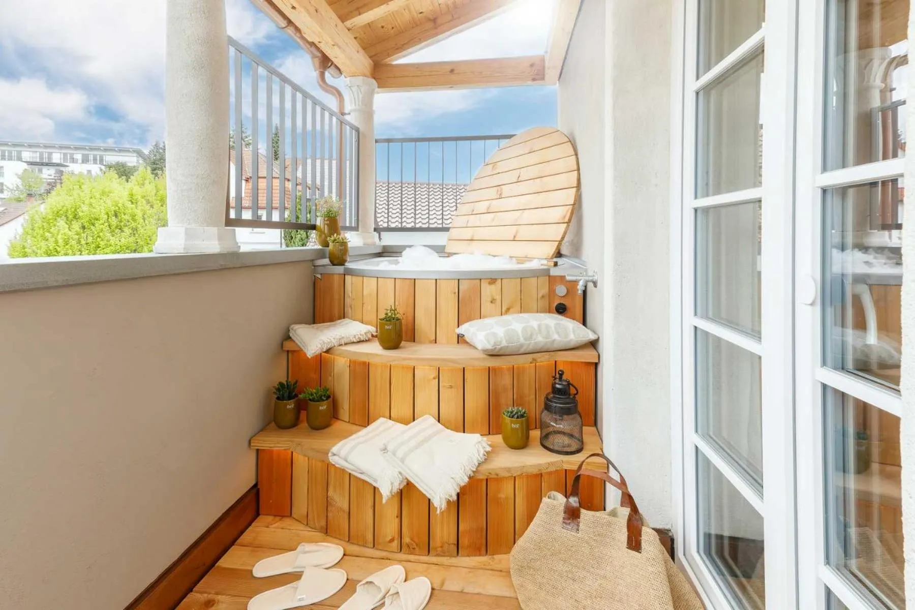 Balcony/Terrace in Hotel Arthus