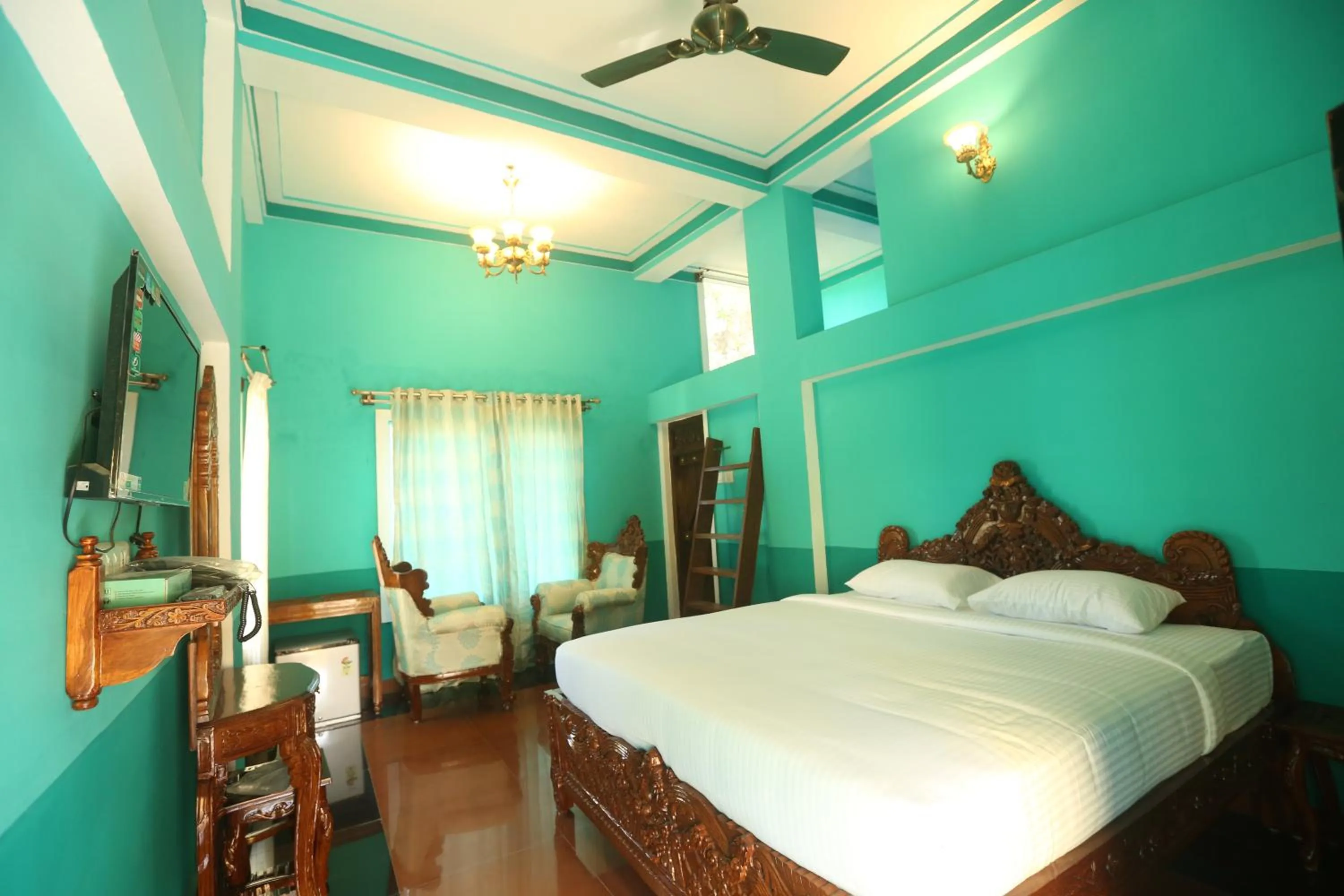 Bedroom, Bed in Hill Fort Hotel And Resorts Yelagiri Hills