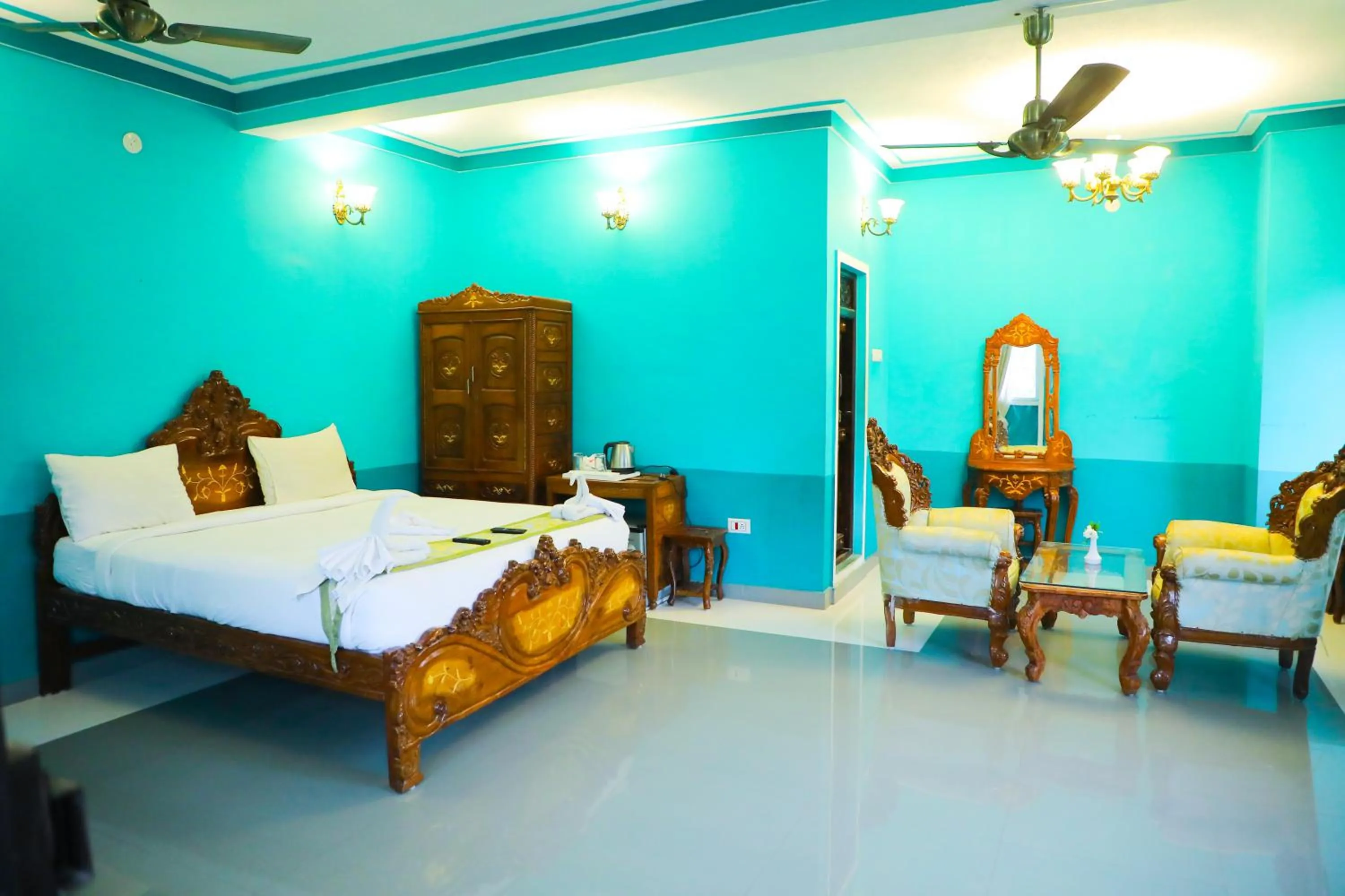 Bed in Hill Fort Hotel And Resorts Yelagiri Hills