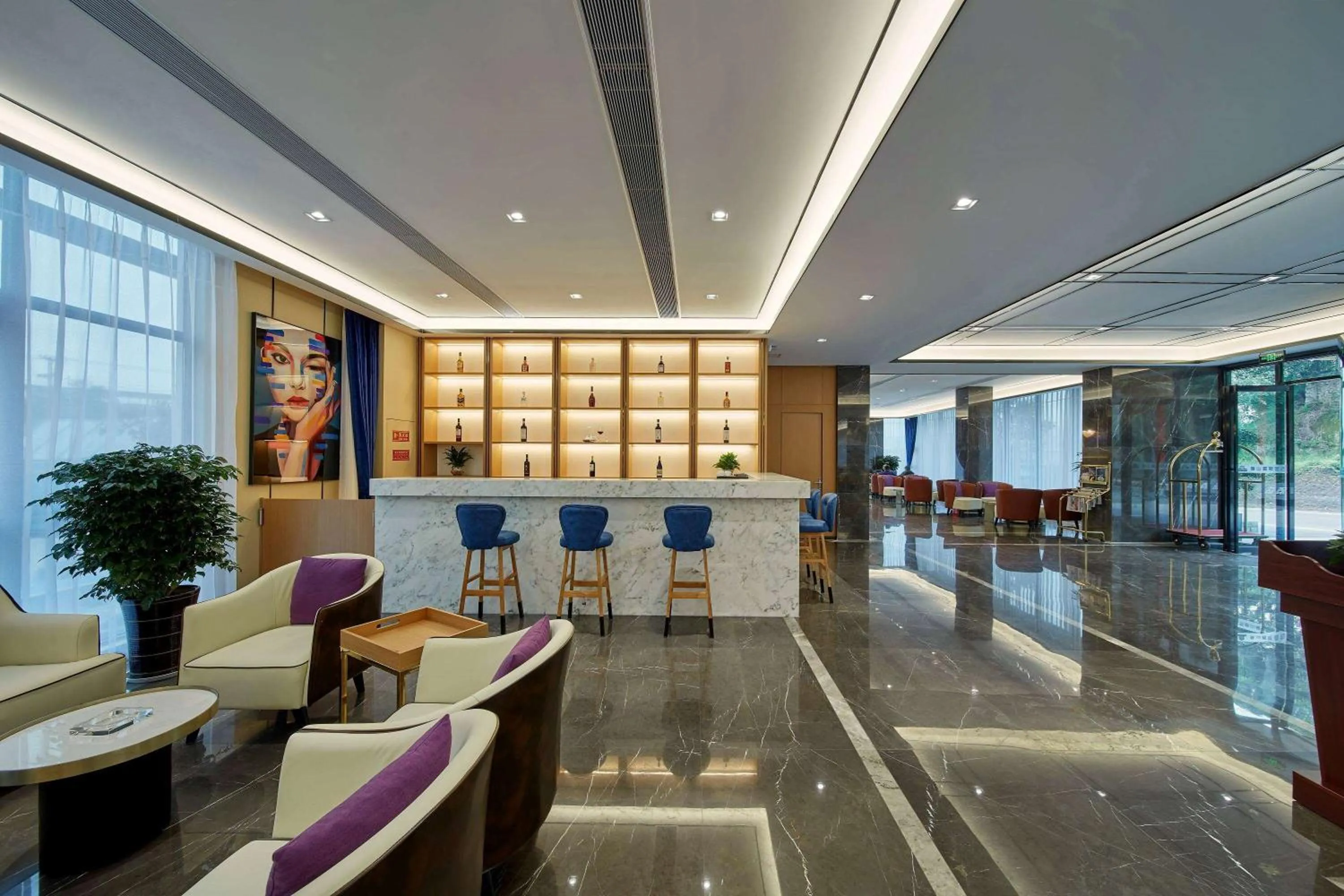 Lobby or reception in Days Hotel by Wyndham Bishan Chongqing