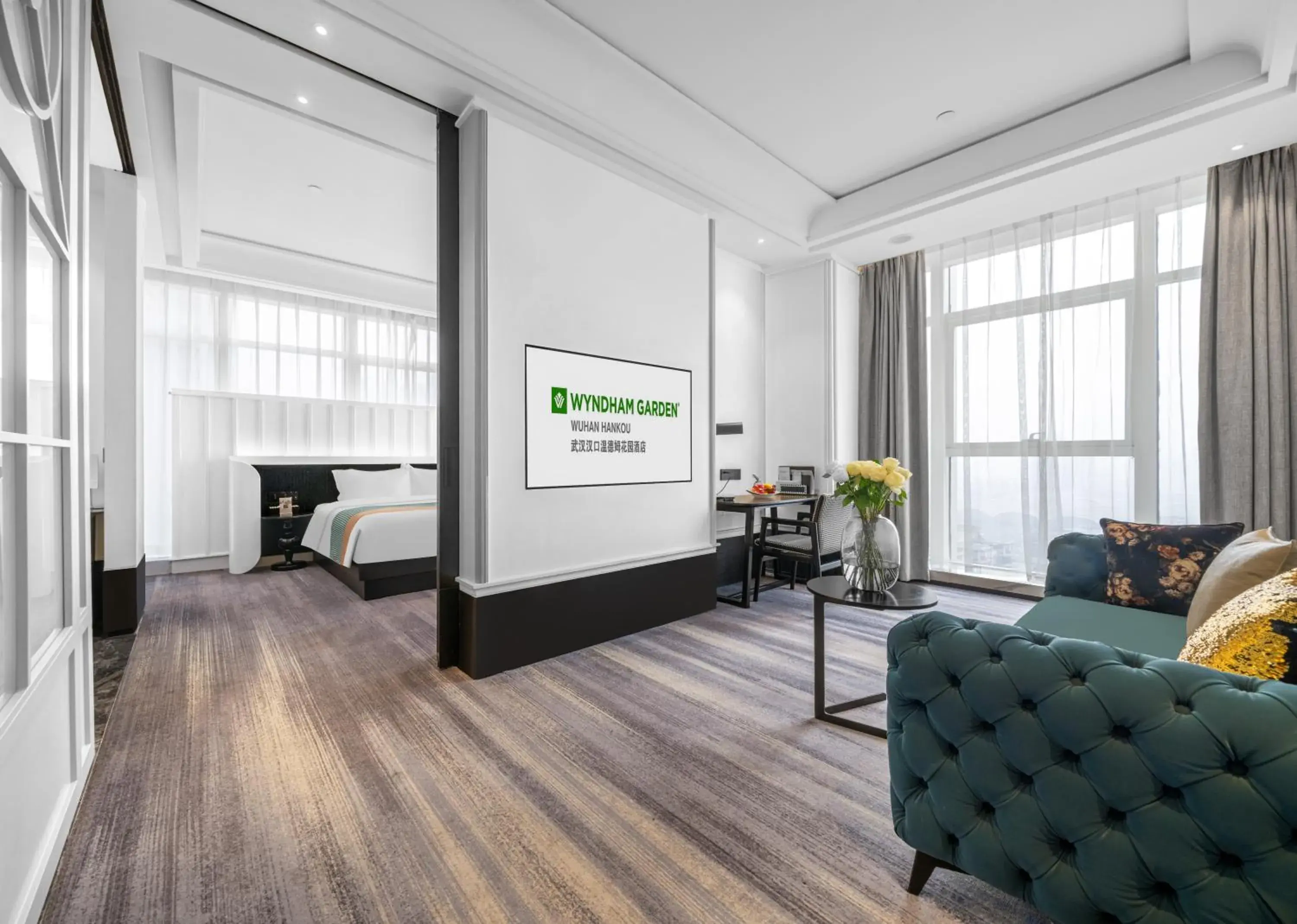 Deluxe Suite in Wyndham Garden Wuhan Hankou Deluxe Suite in Wyndham Garden Wuhan Hankou