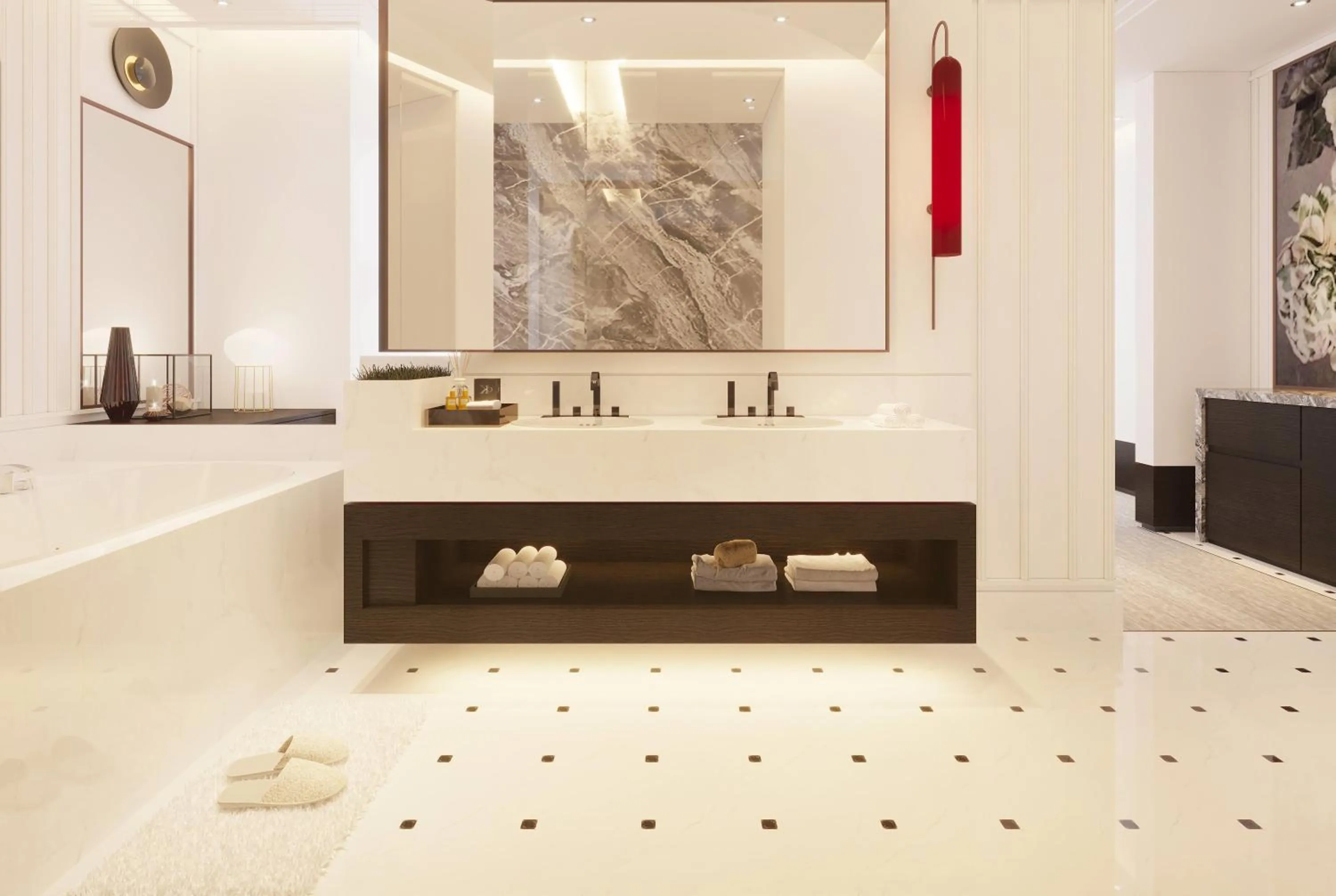 Bathroom in Wyndham Garden Wuhan Hankou