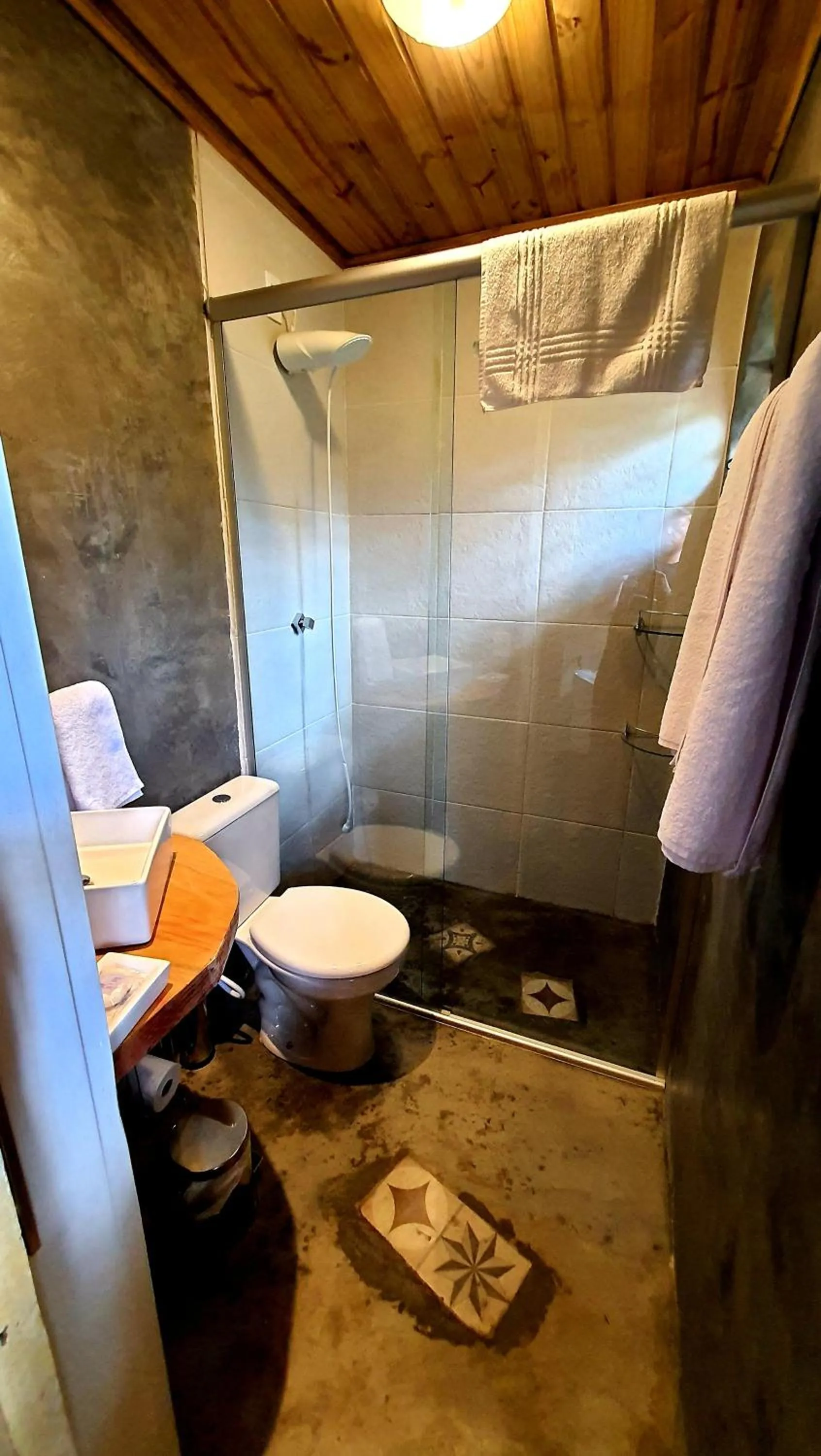 Bathroom in Sítio Belucci