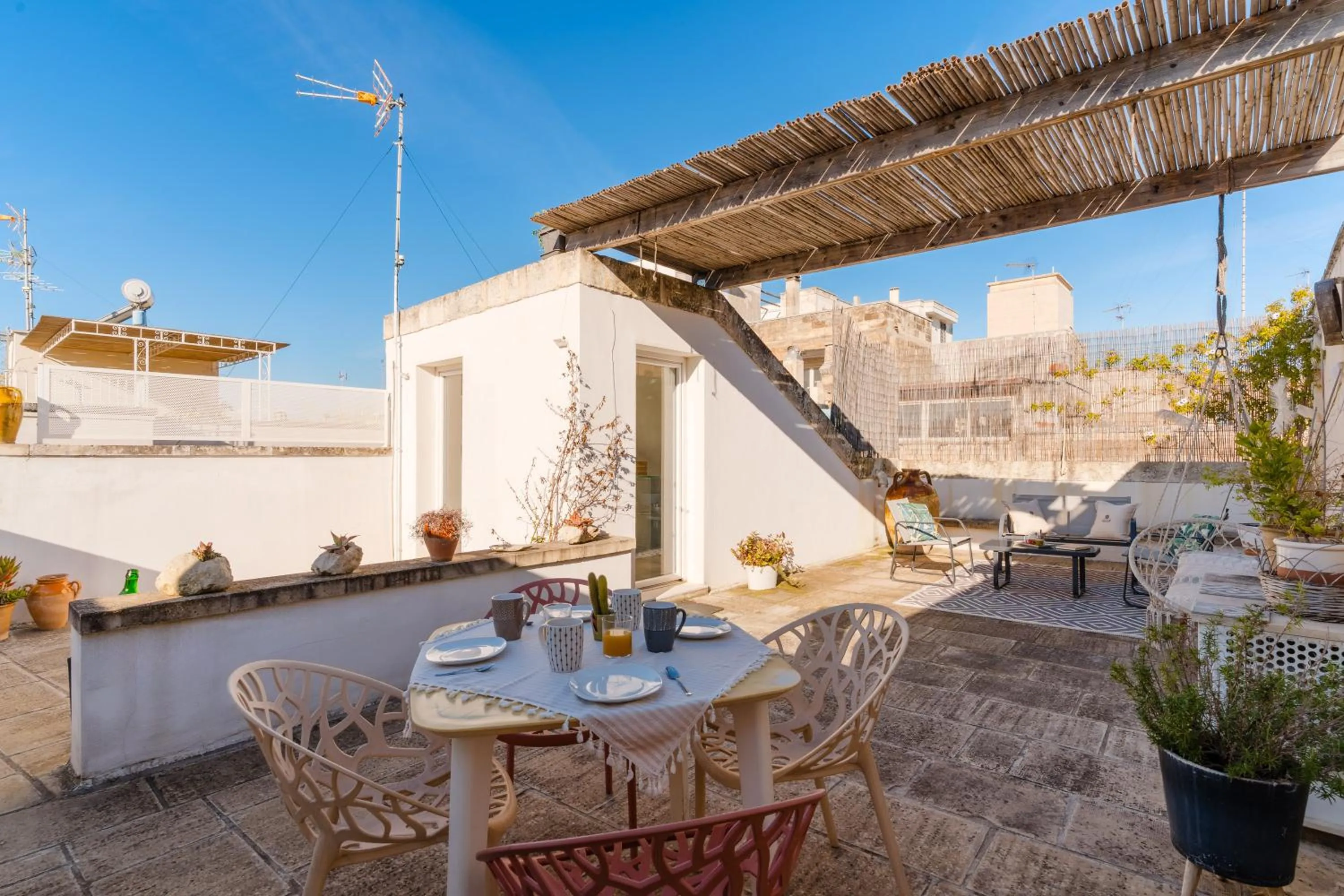 Balcony/Terrace in Beddhra Mia - Lecce Selection