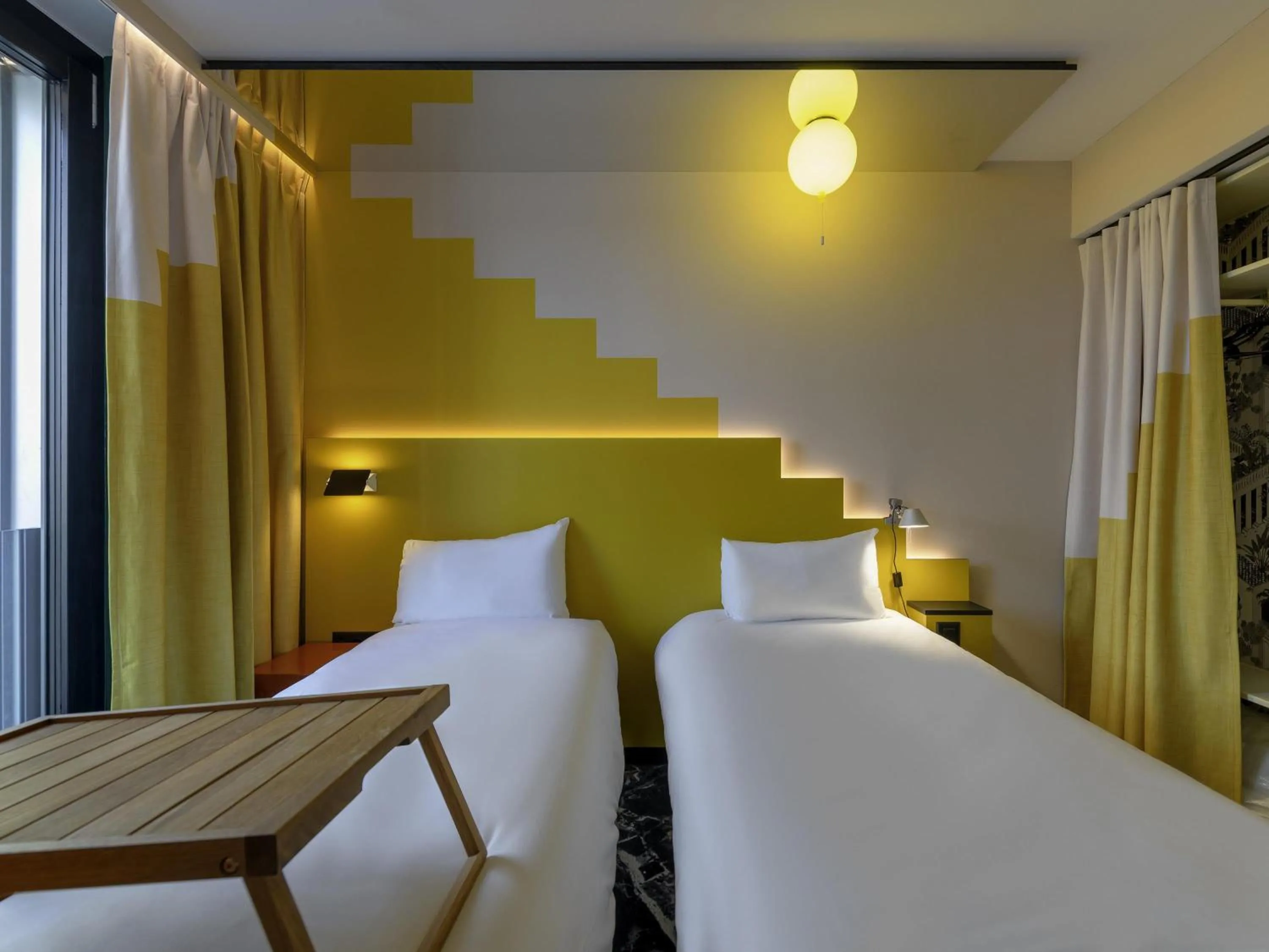 Bedroom, Bed in ibis Styles Zurich City Center