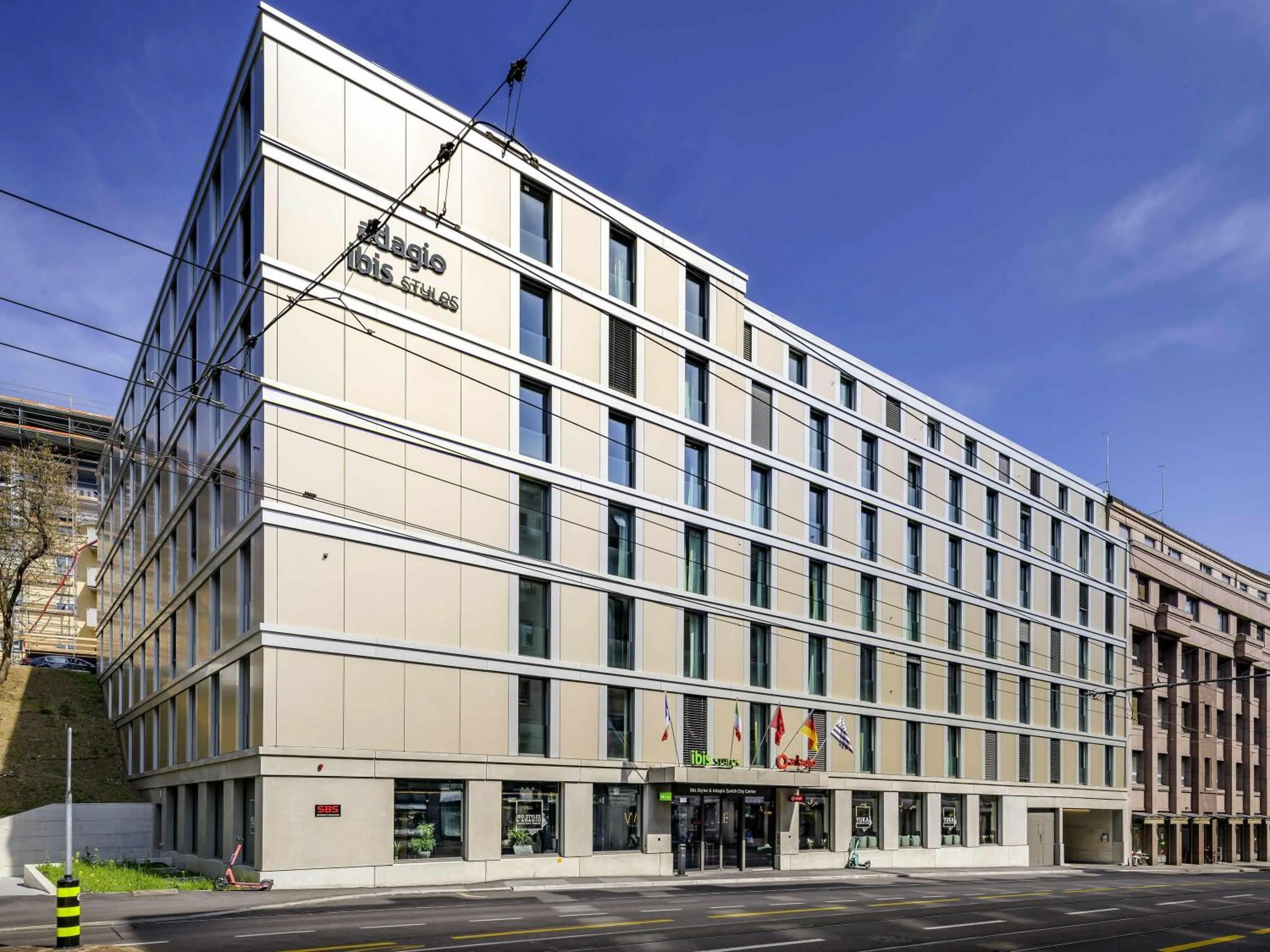 Property building in ibis Styles Zurich City Center