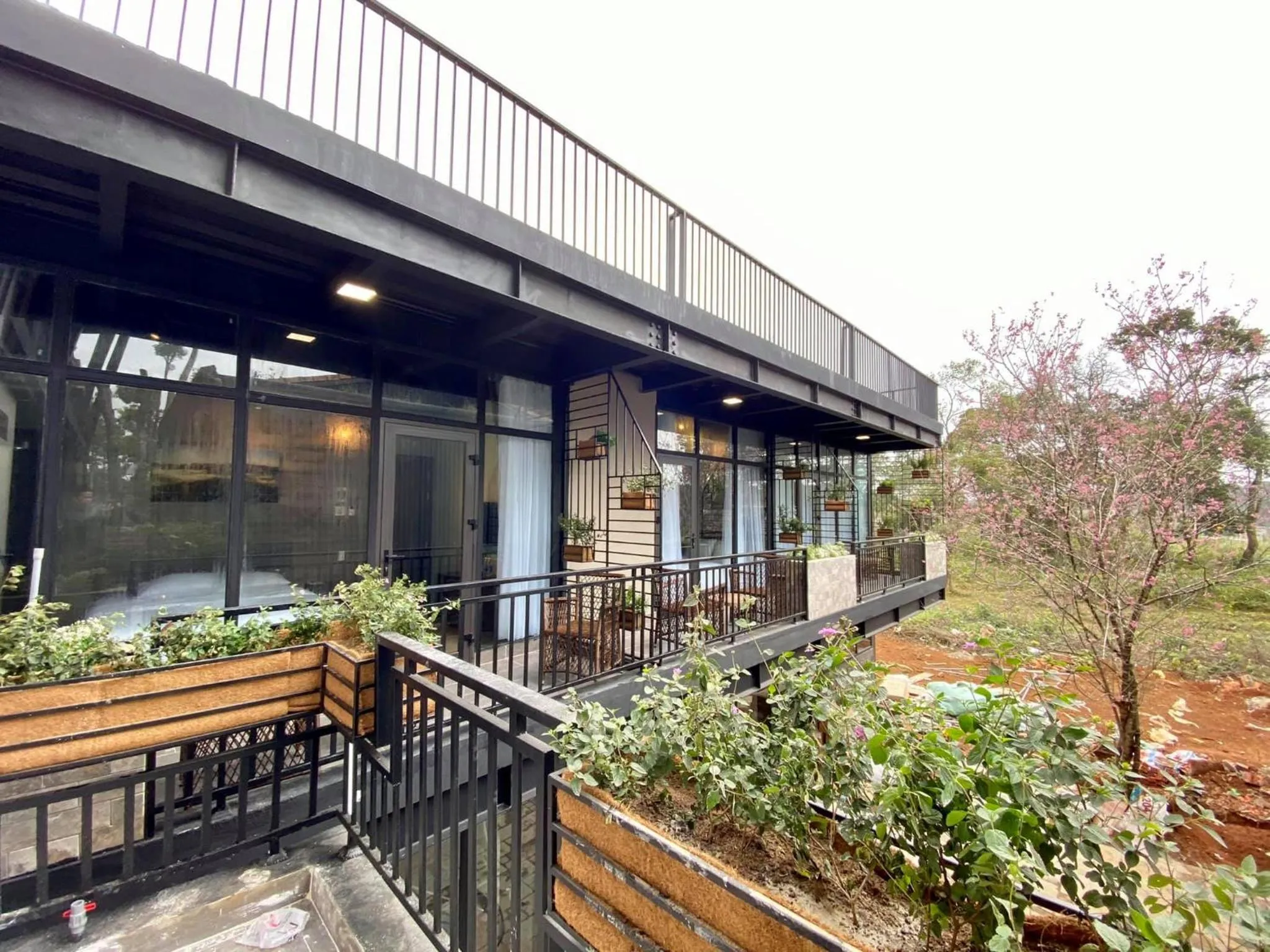 Balcony/Terrace in Bach Duong Hotel