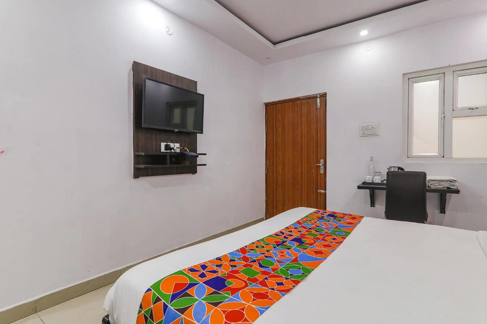 Bedroom, Bed in FabHotel A One Inn