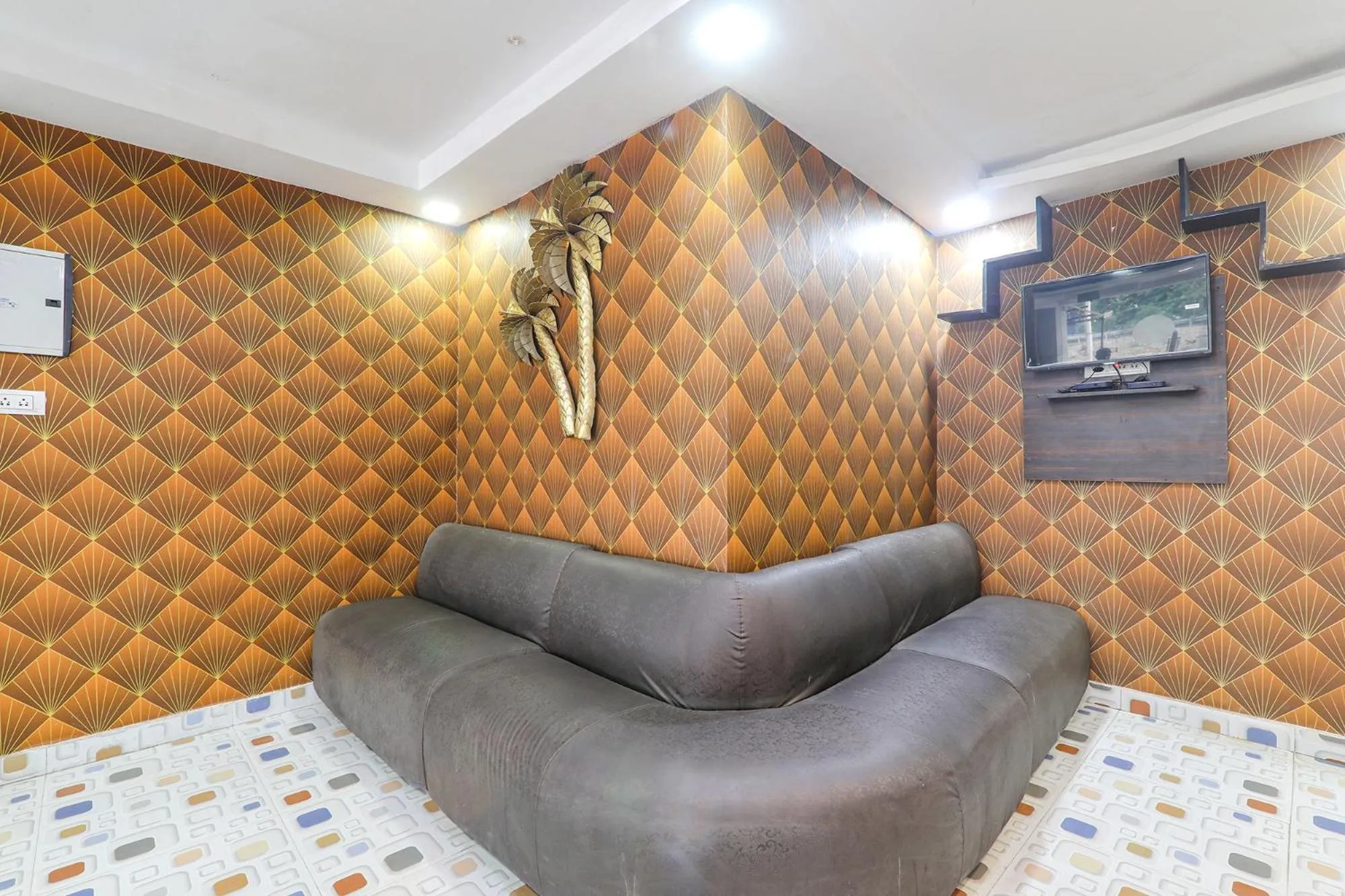 Living room in FabHotel A One Inn