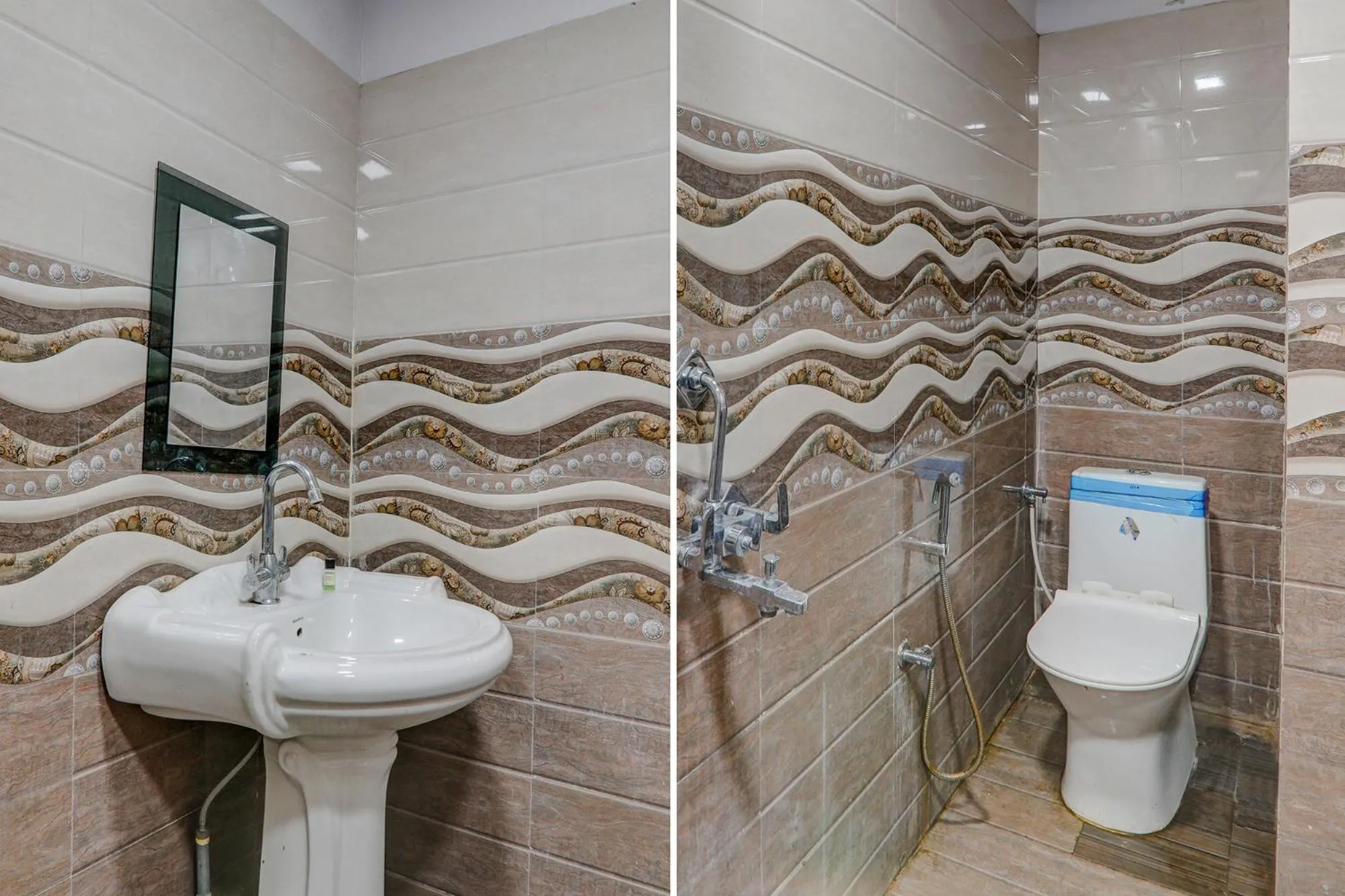 Bathroom in FabHotel A One Inn