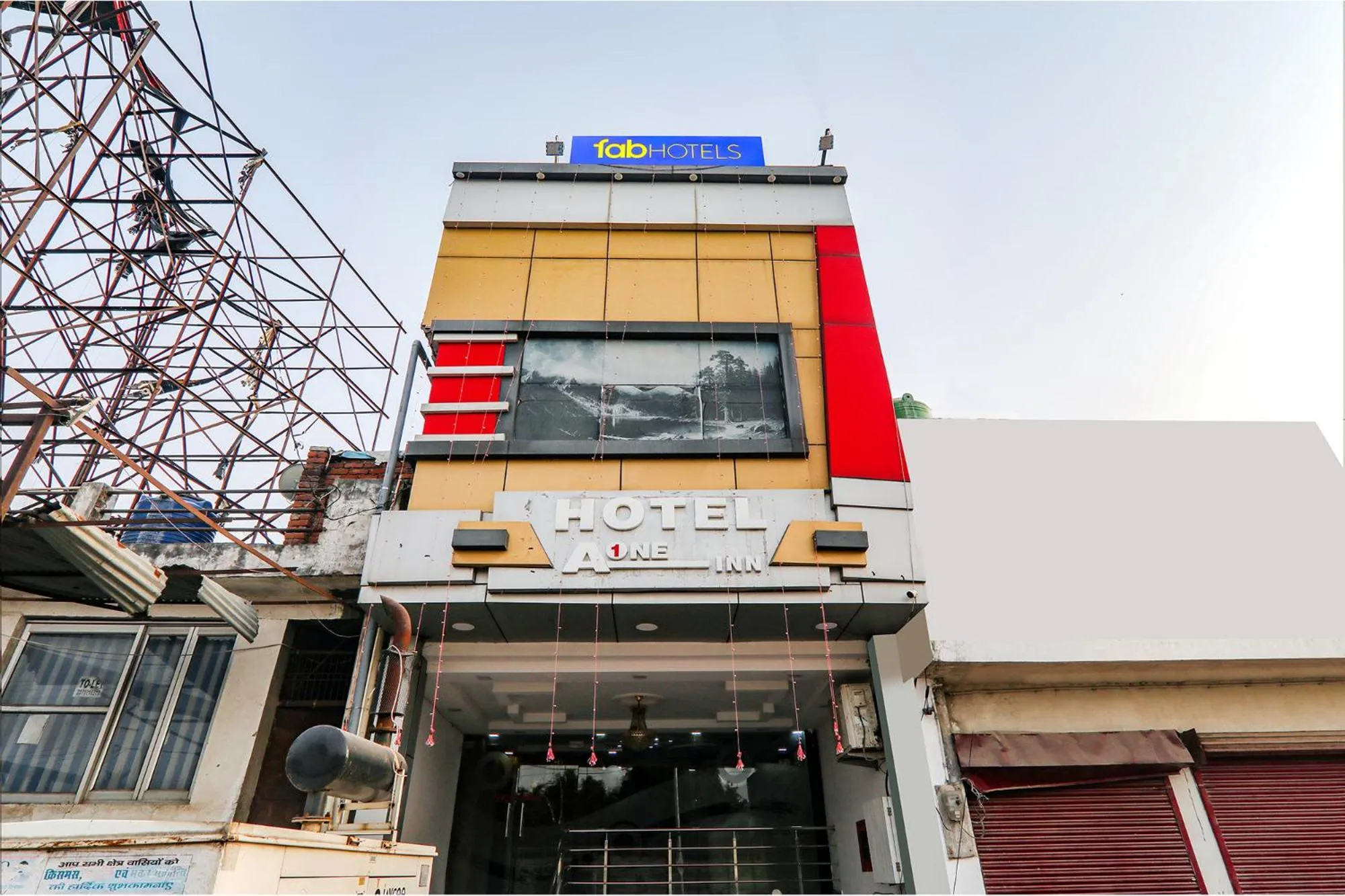 Facade/entrance in FabHotel A One Inn