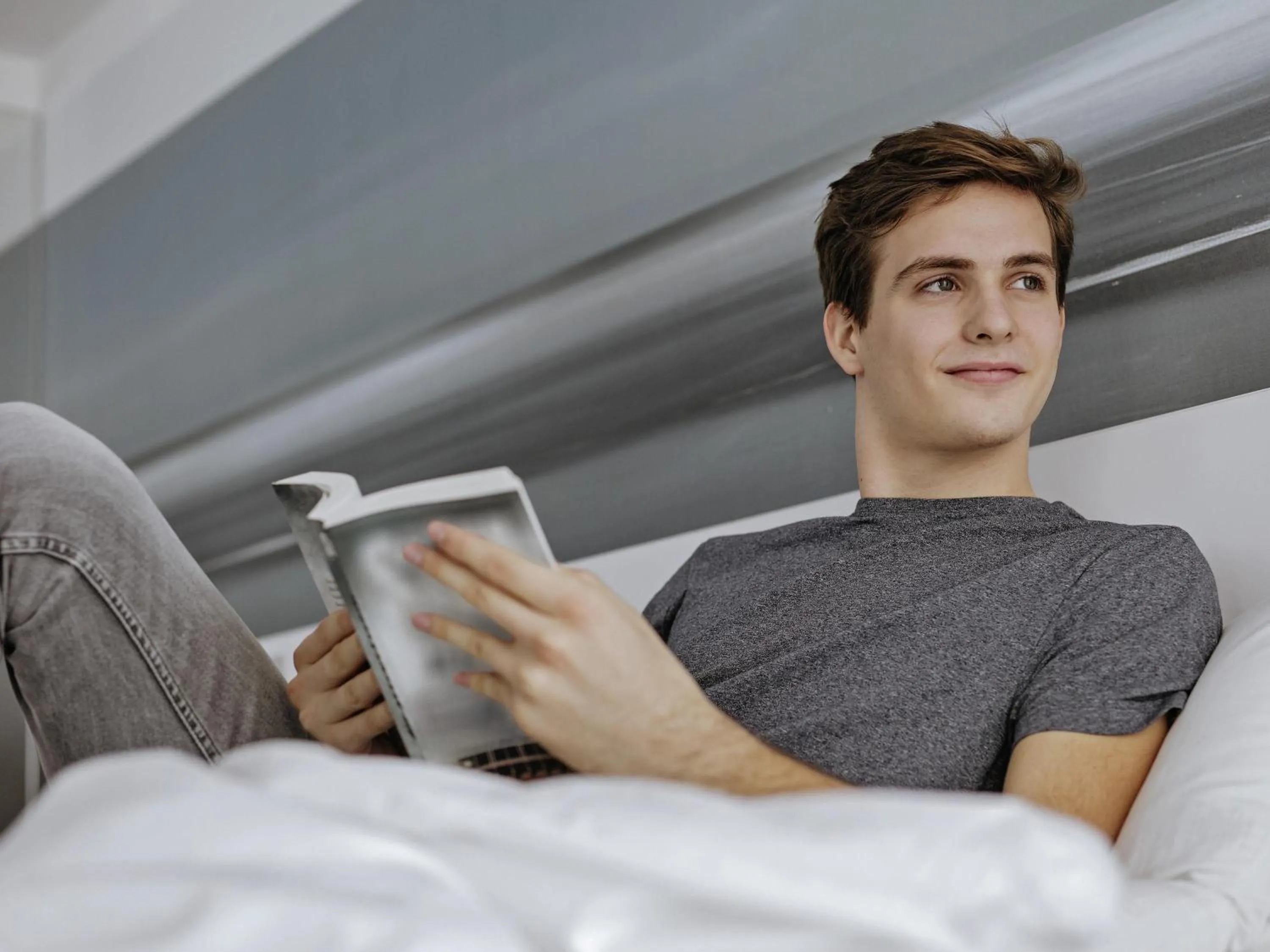 Bedroom in Novotel Suites Genève Aéroport