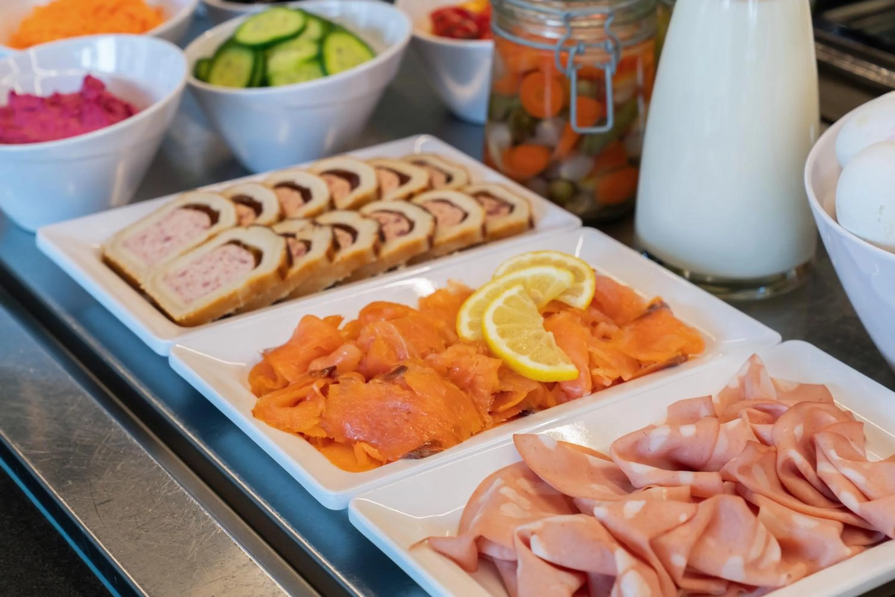 Breakfast in Novotel Suites Genève Aéroport