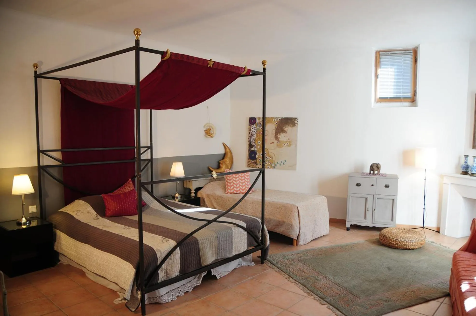 Bed in Orangerie de Cardet - Maison d'hôtes - B&B