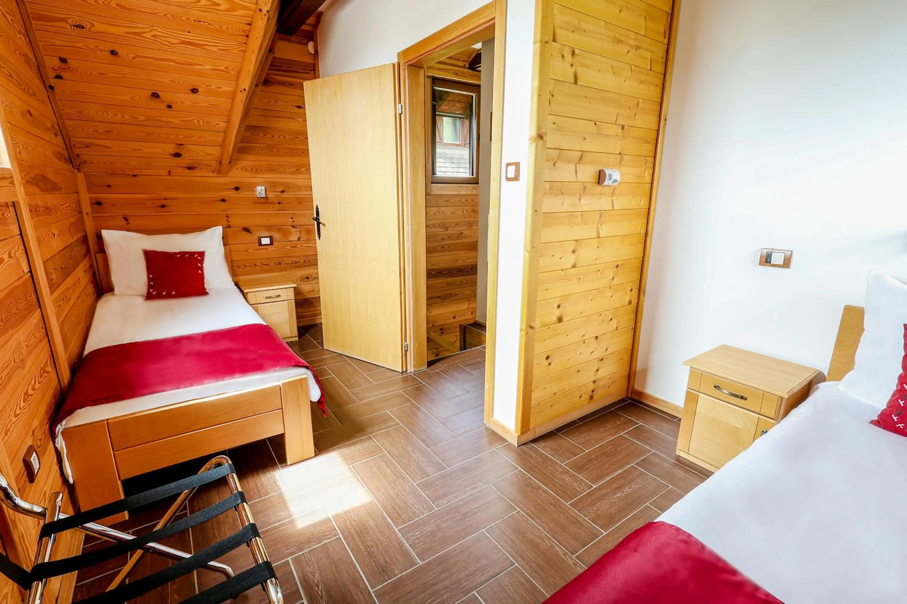 Photo of the whole room, Bed in Etno Naselje Vrdnička kula - Fruške Terme