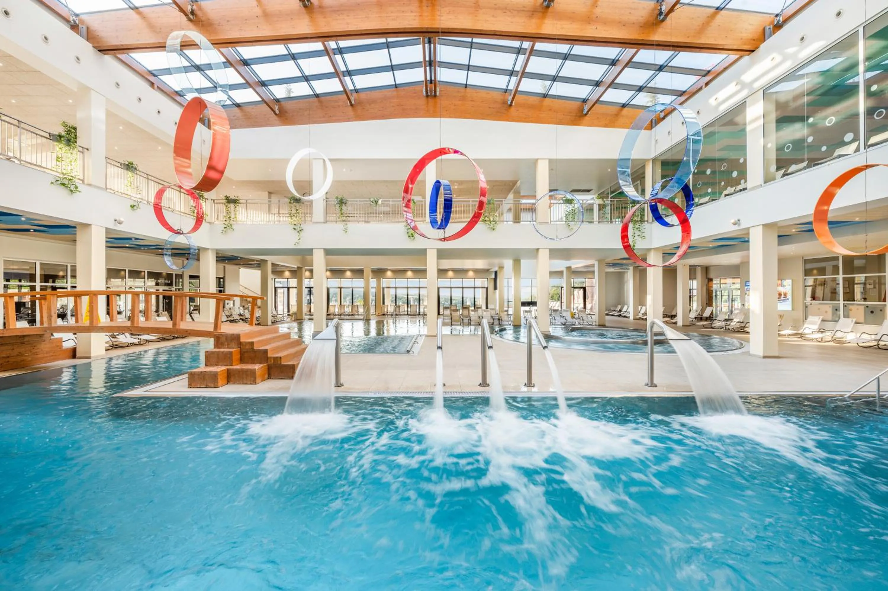 Swimming pool in Etno Naselje Vrdnička kula - Fruške Terme