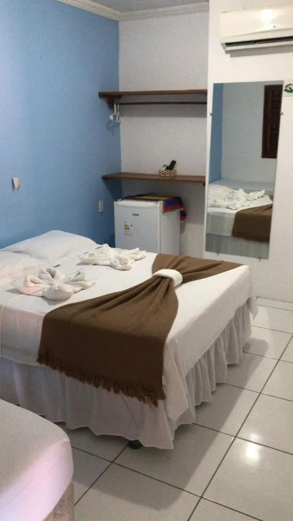 Bed in Pousada Numei de Jeri