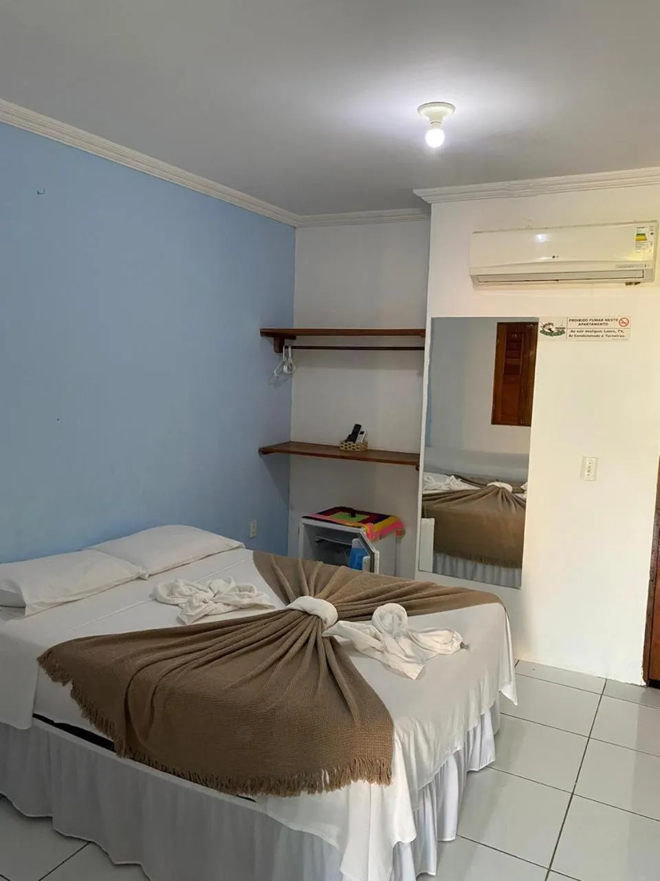 Bed in Pousada Numei de Jeri