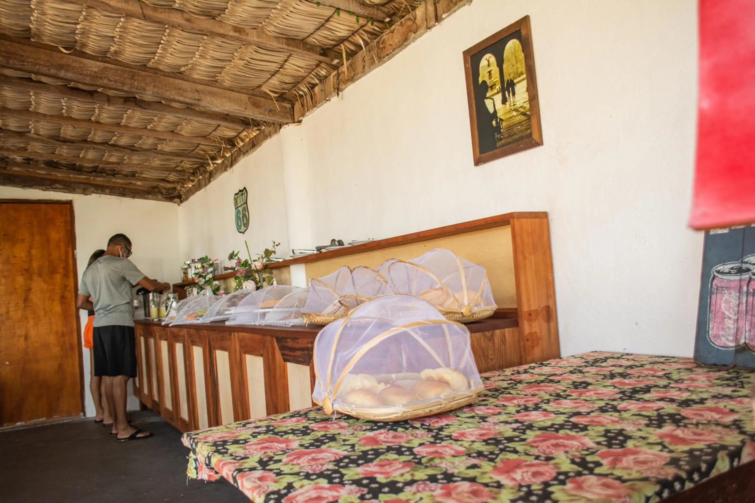 Bed in Pousada Numei de Jeri