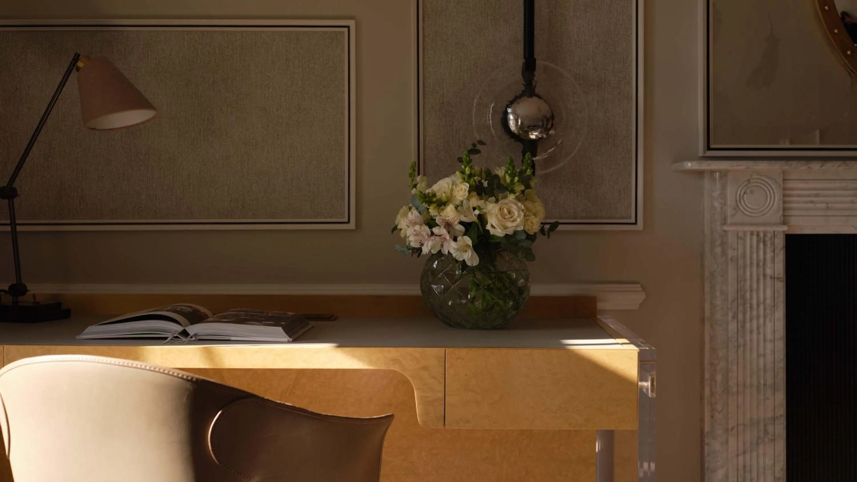 Decorative detail in Mandarin Oriental Hyde Park, London