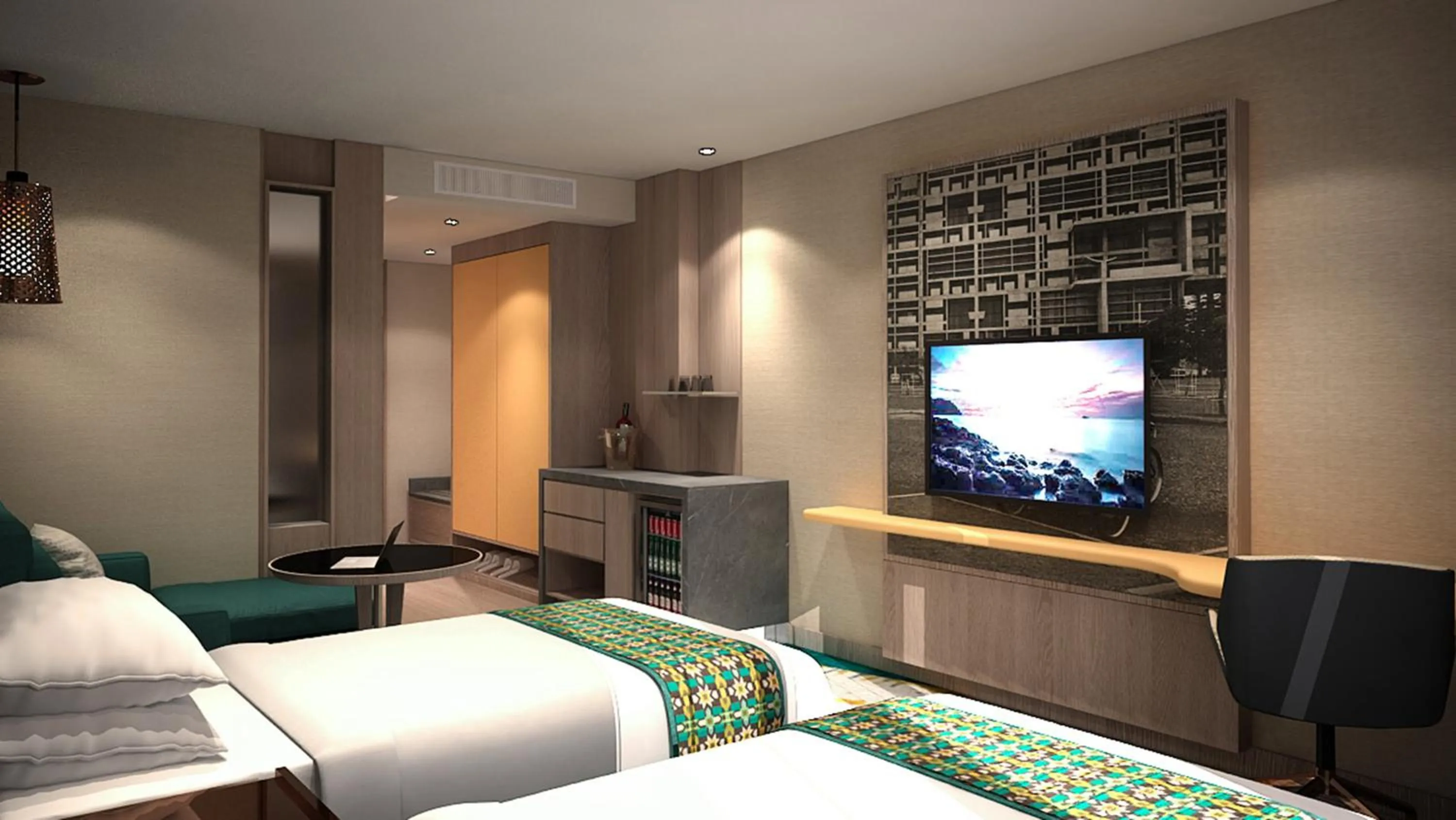 Photo of the whole room, Bed in Holiday Inn Chandigarh Zirakpur by IHG