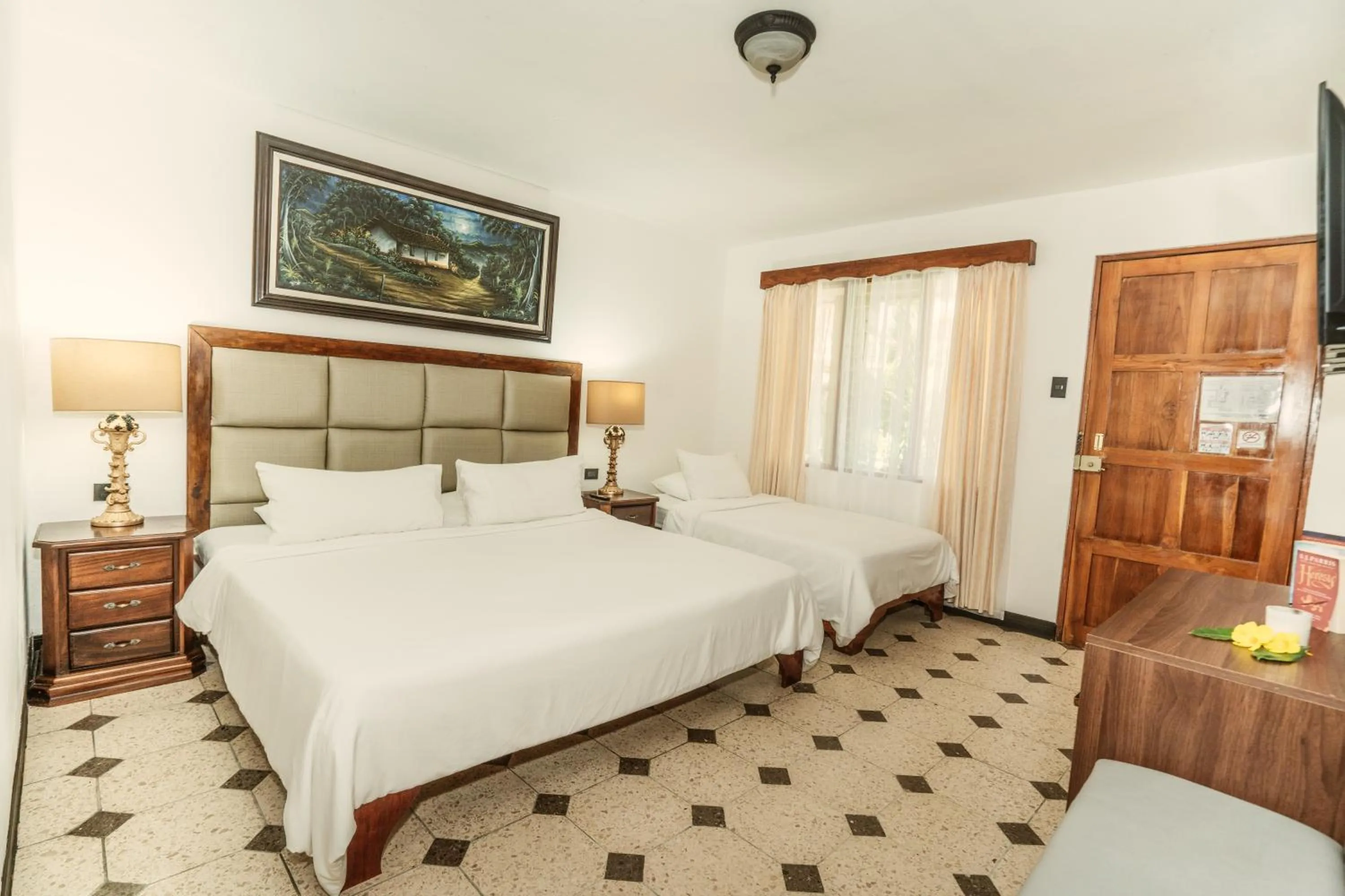 Bedroom, Bed in Hotel Villabosque Eco Boutique