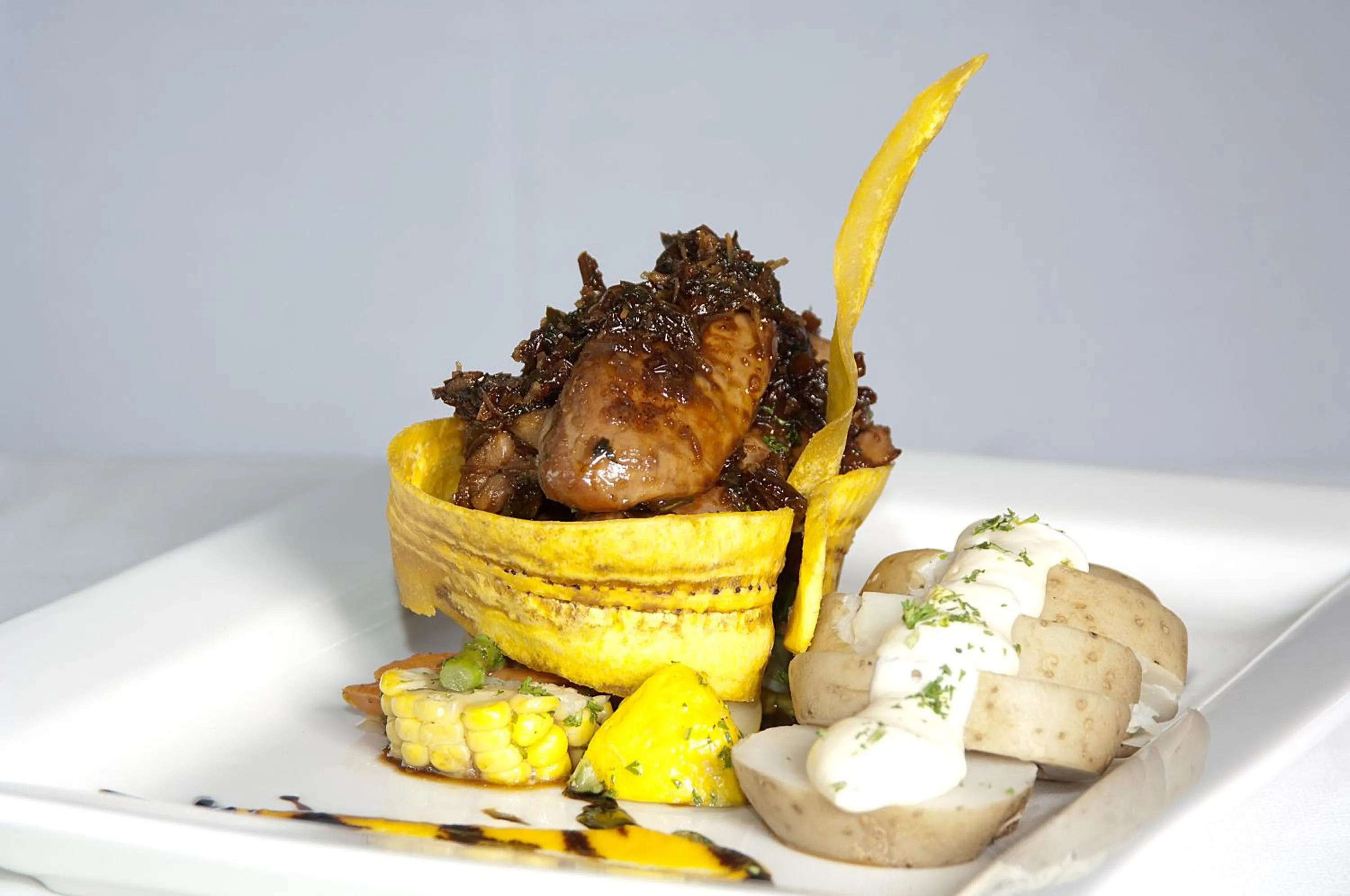 Restaurant/places to eat in Hotel Villabosque Eco Boutique