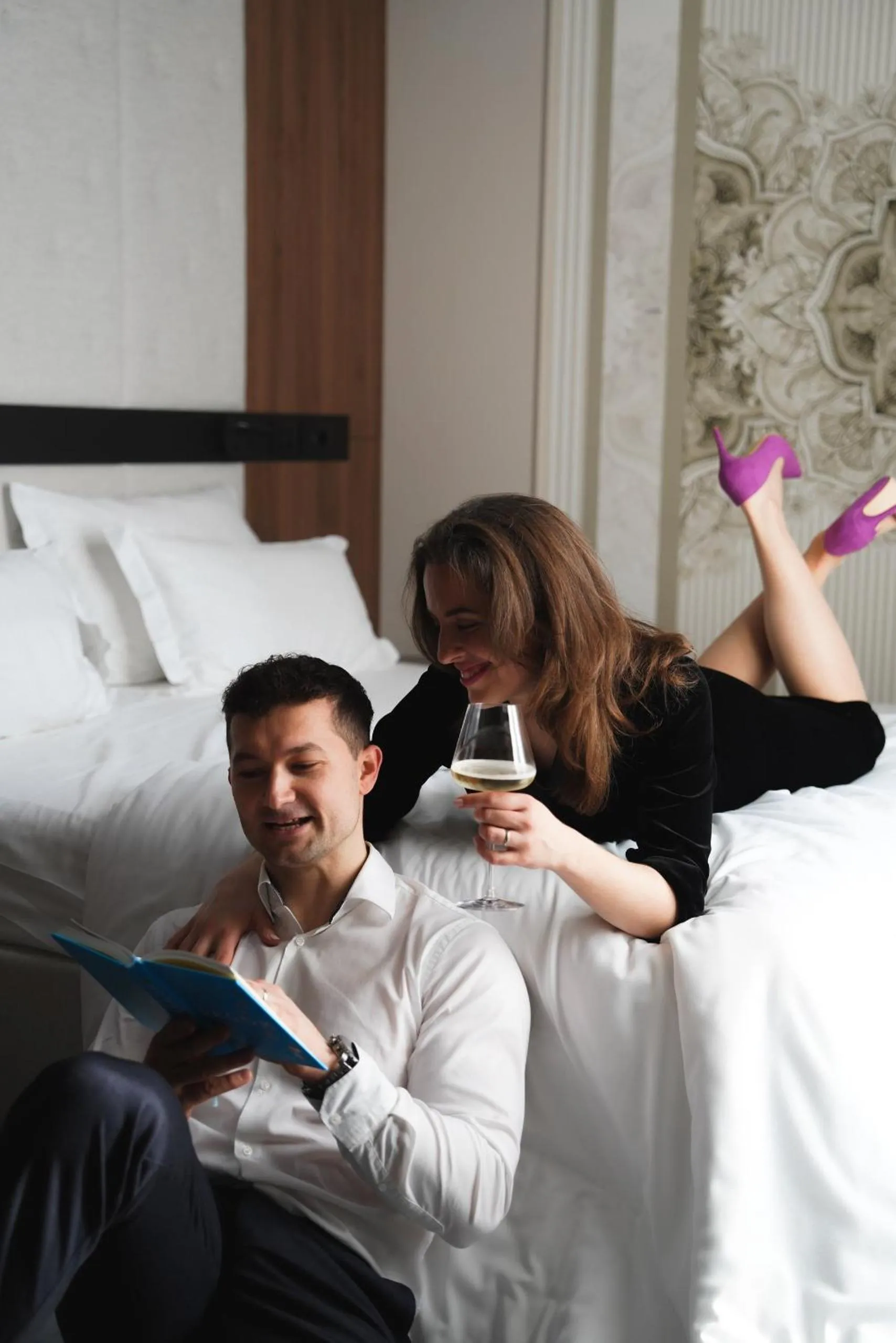 Bed in DeGrassi Boutique Garni Hotel Izola