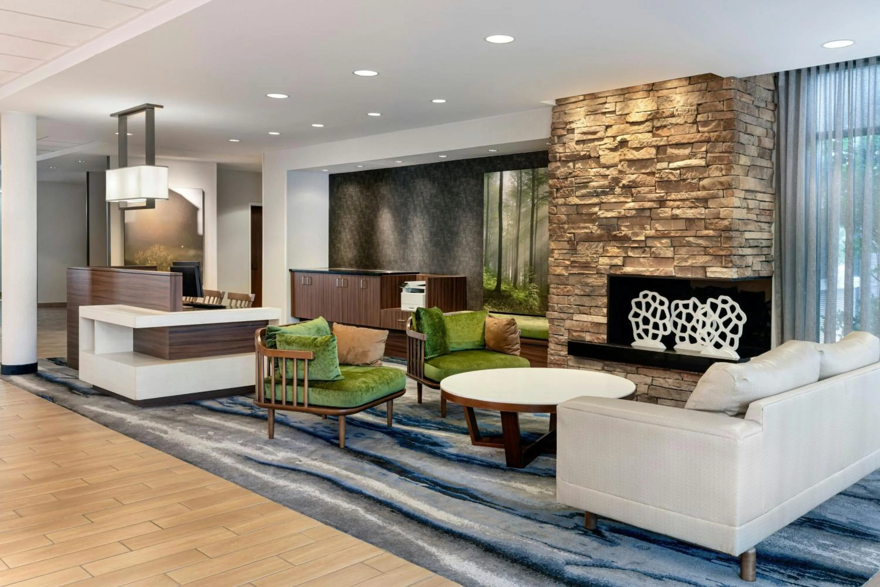 Lobby or reception in Fairfield Inn & Suites by Marriott Wentzville