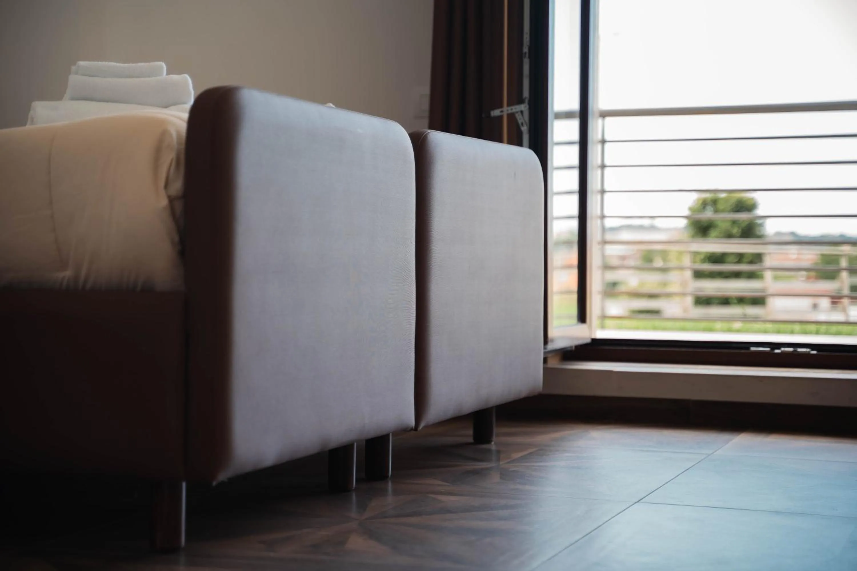 Decorative detail in Kairos Hotel