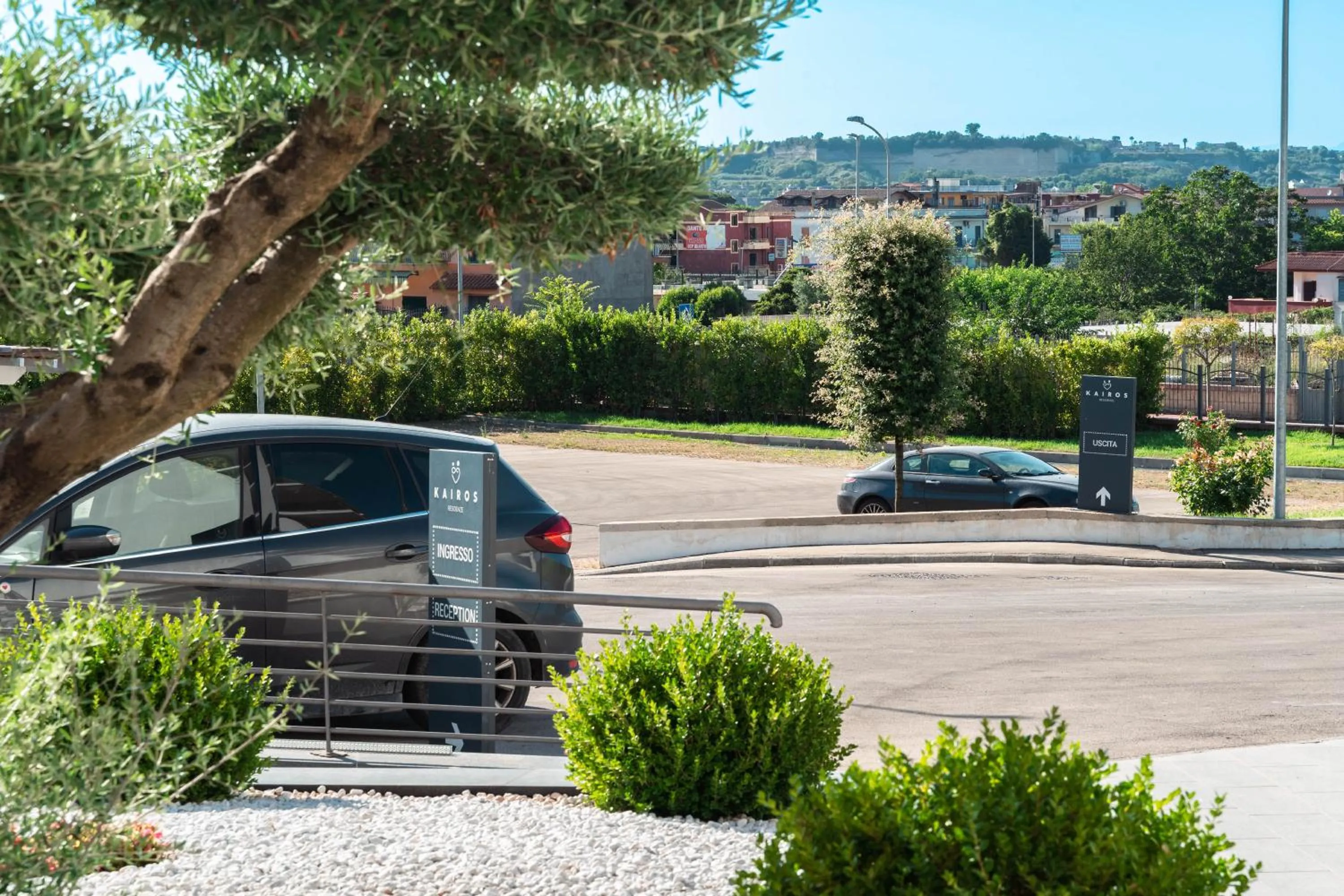 Facade/entrance in Kairos Hotel