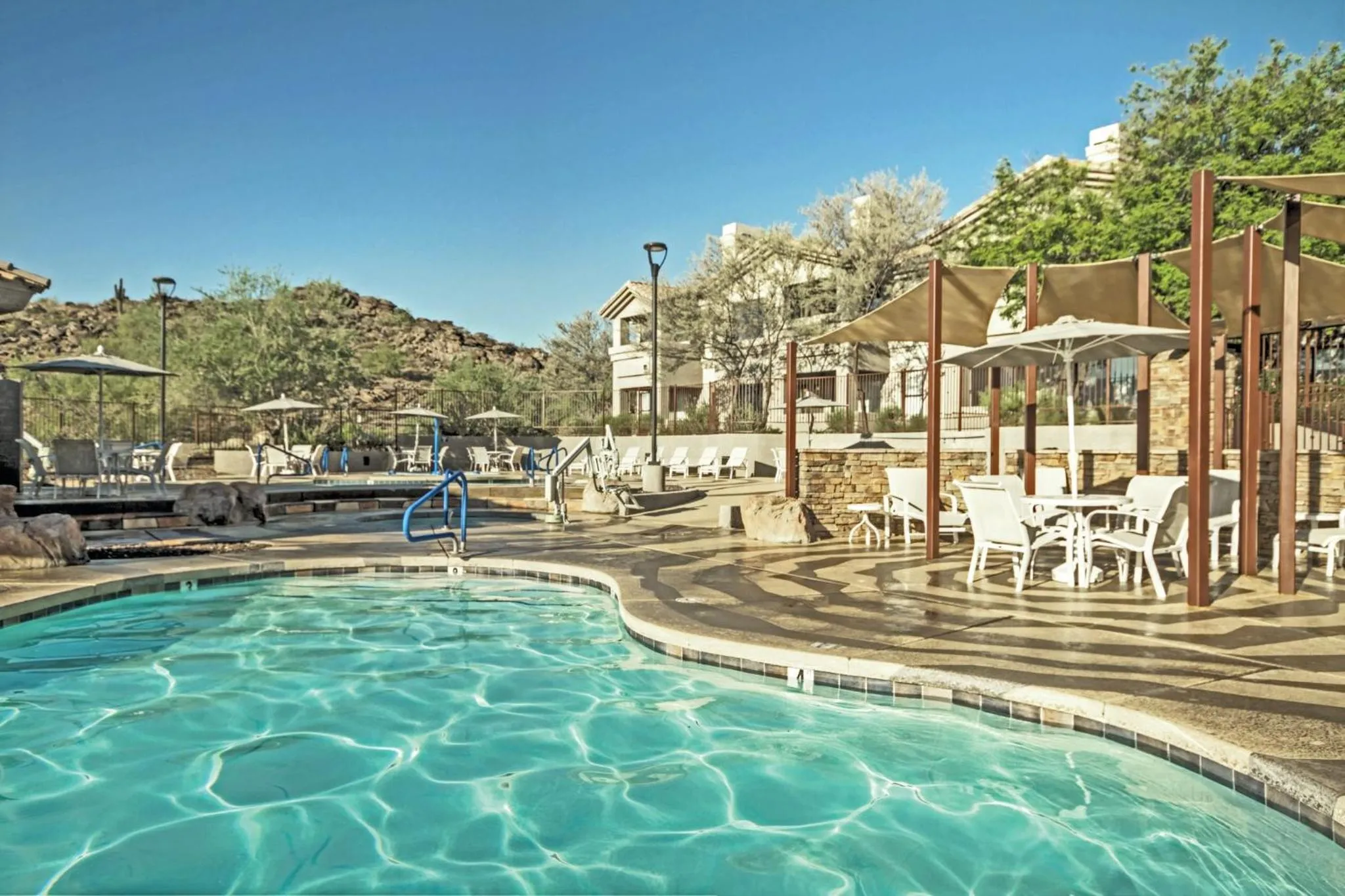 Swimming pool in Raintree at Phoenix South Mountain Preserve
