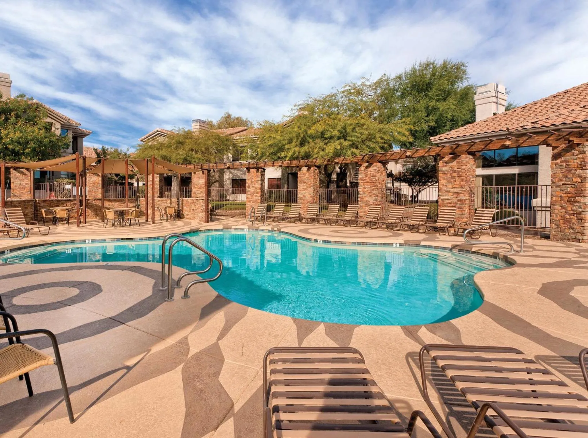 Swimming pool in Raintree at Phoenix South Mountain Preserve