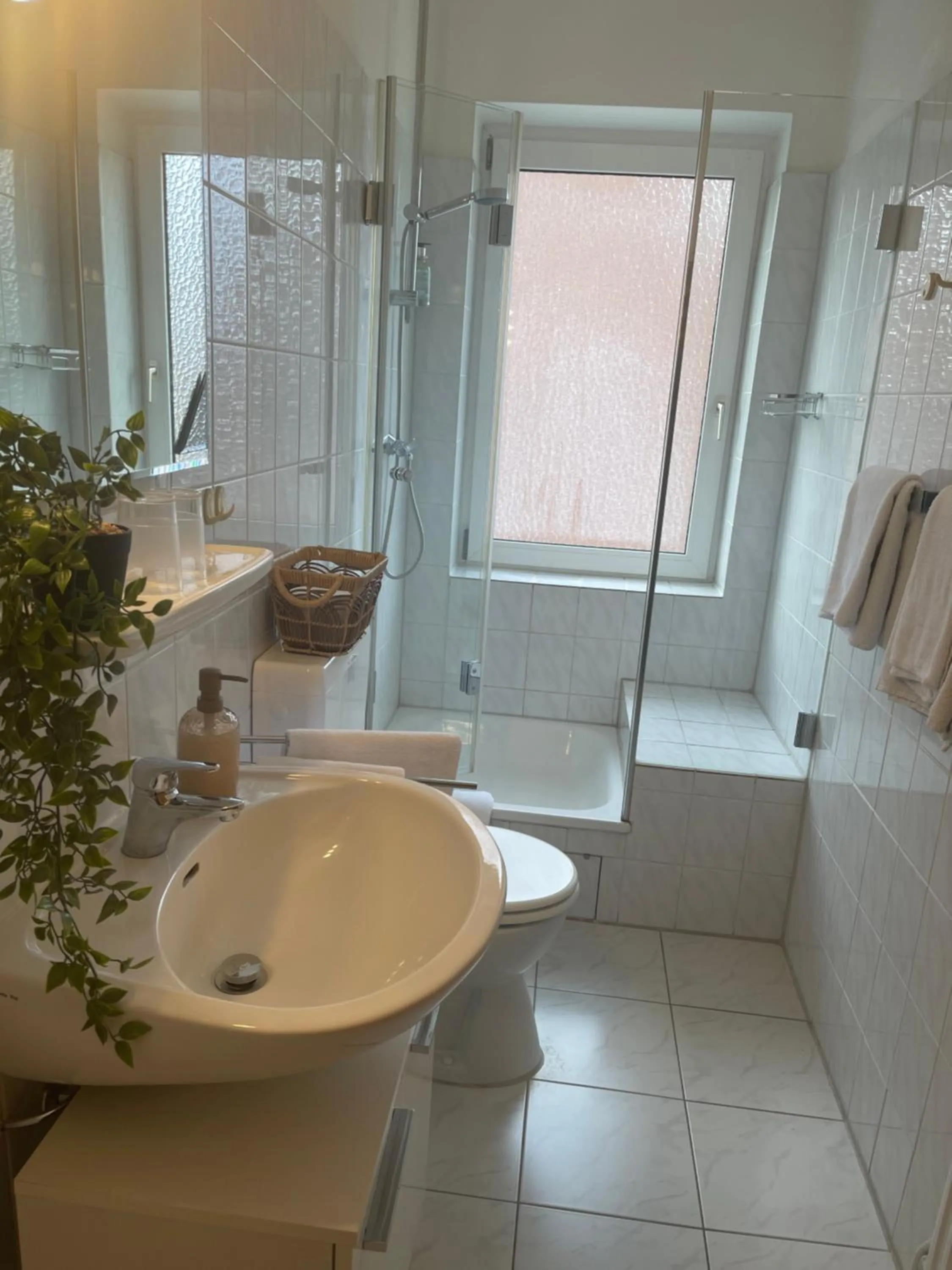 Shower in Hotel Falk