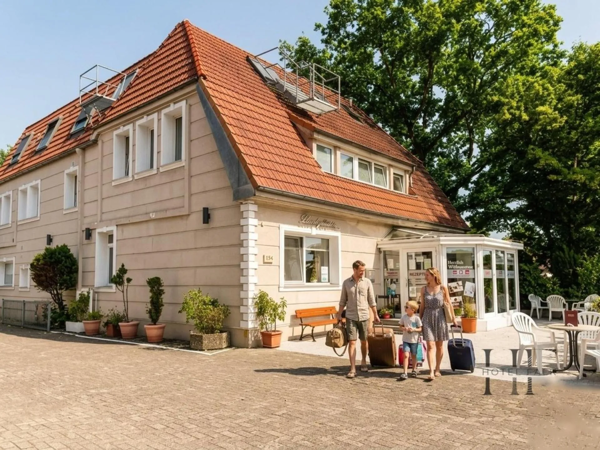 Property building in Hotel Falk