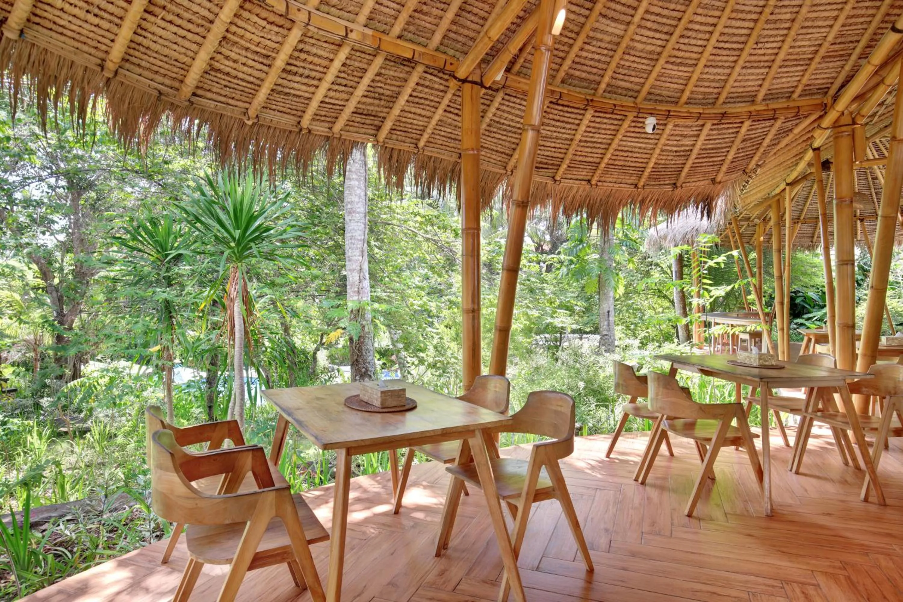 Patio in Bila Penida Resort & Farm