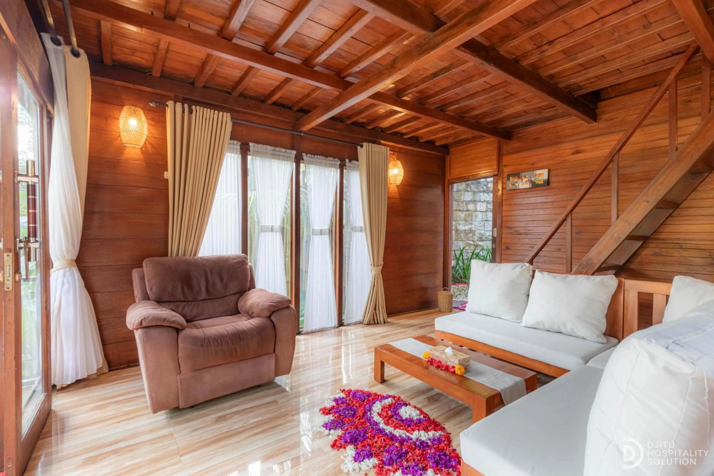 Living room in Bila Penida Resort & Farm